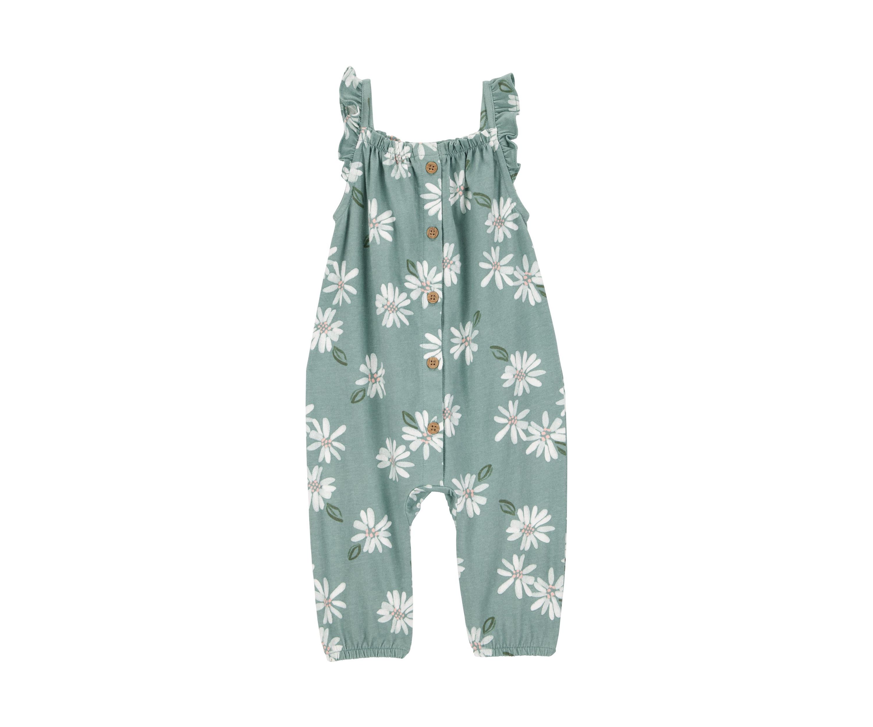 Baby Girls Floral Jumpsuit 
