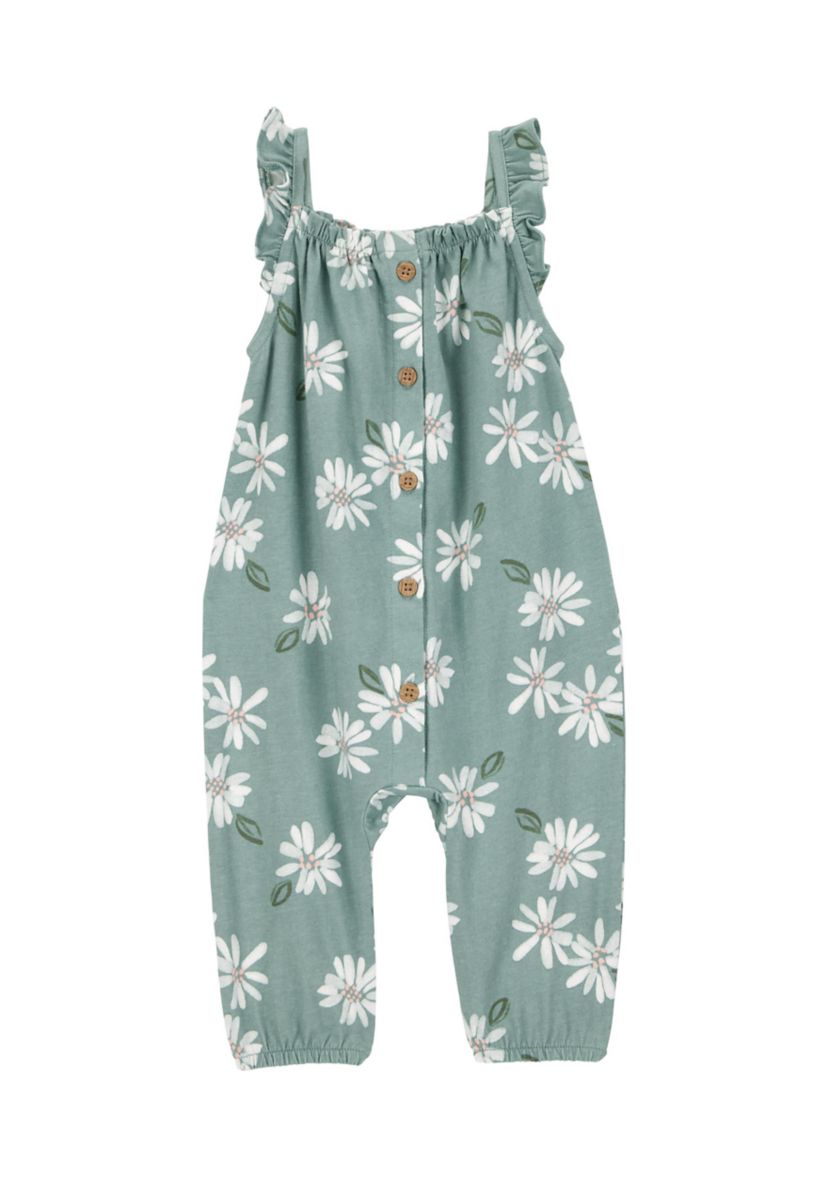 Baby Girls Floral Jumpsuit 