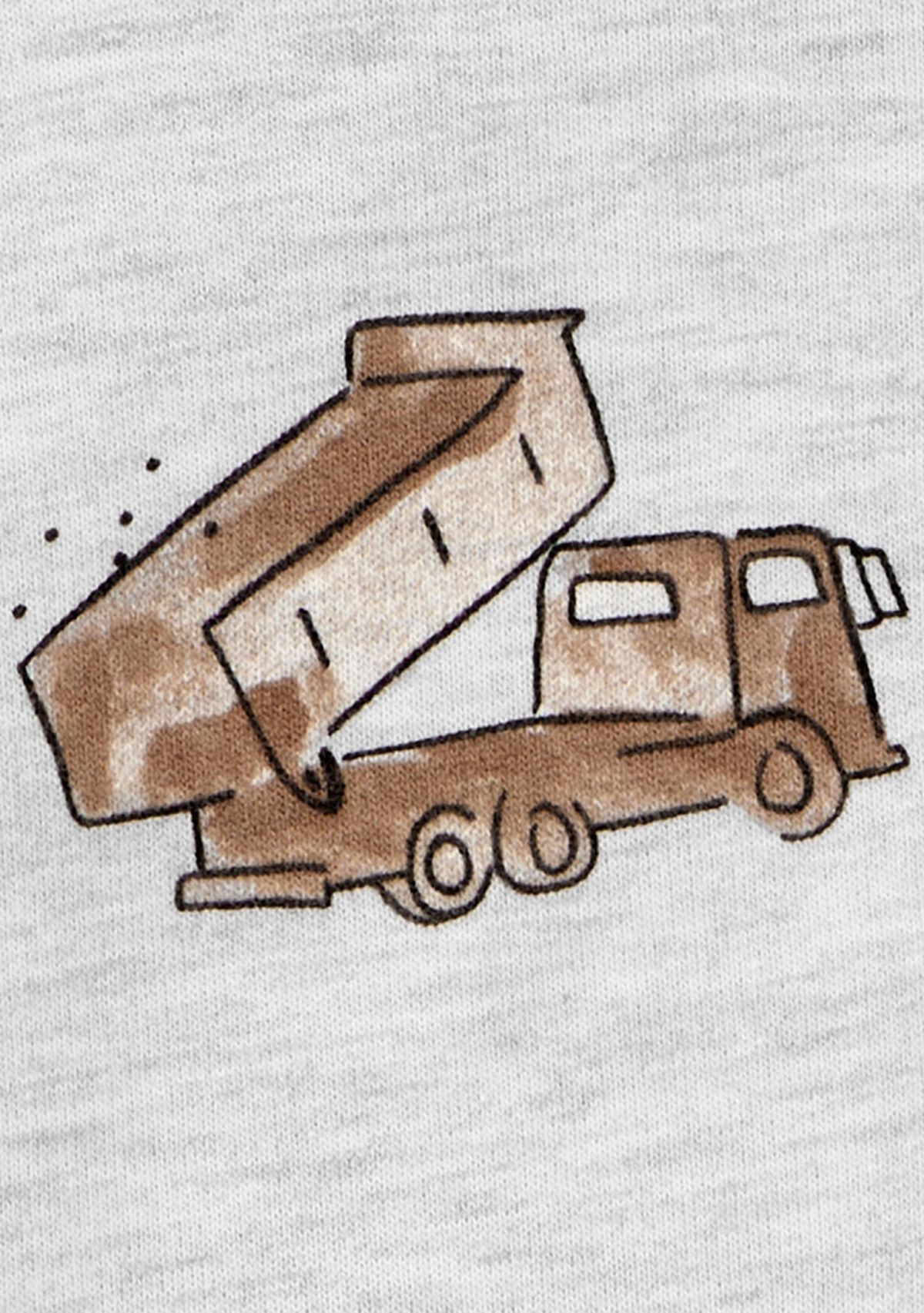 Baby Boys Short Sleeve Hooded Jumpsuit