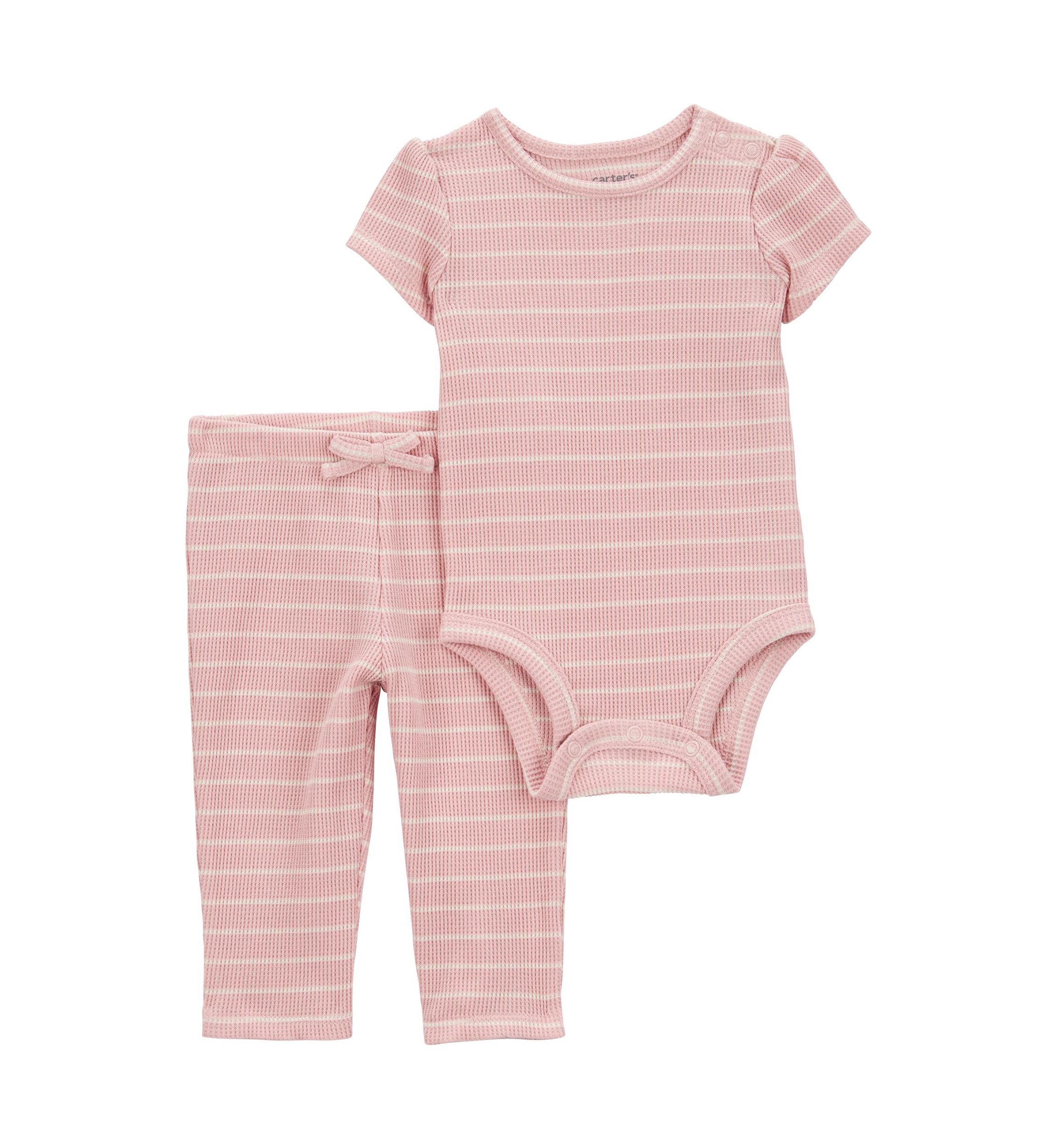 Baby Girls Striped Set 