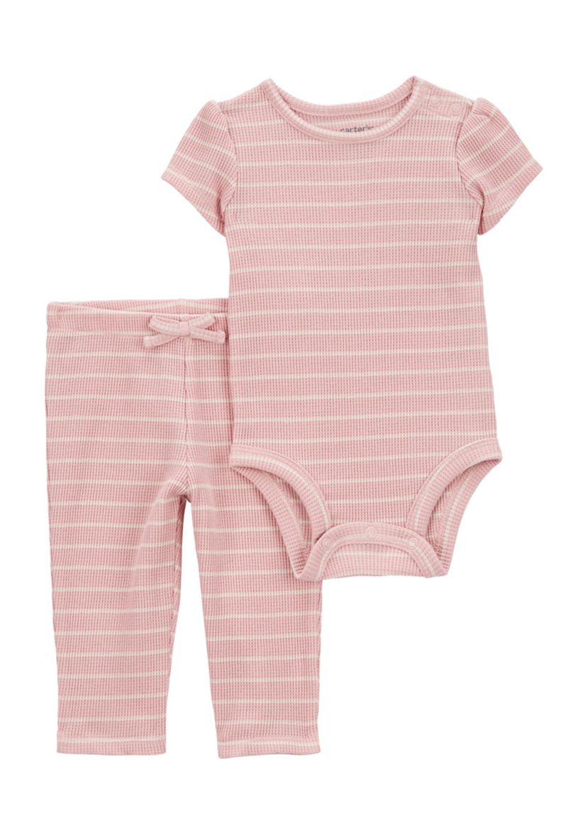 Baby Girls Striped Set 