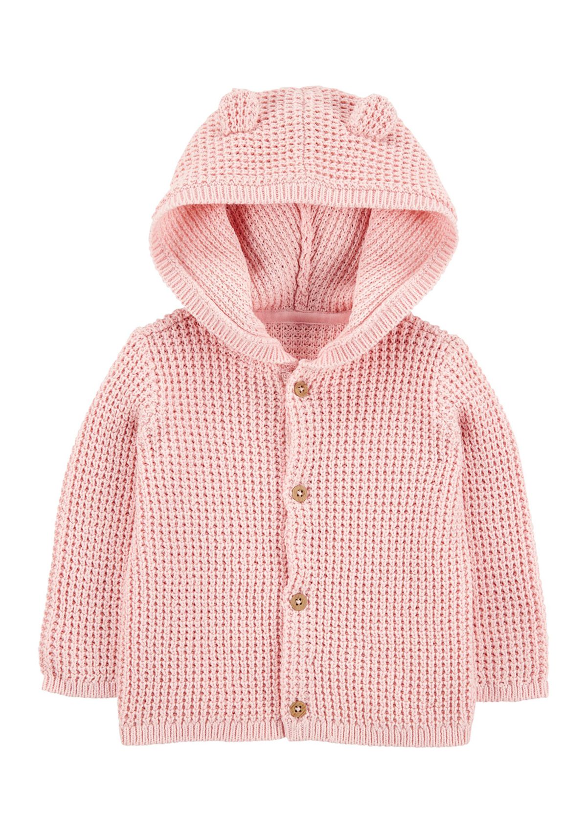Baby Girls Button Front Cardigan