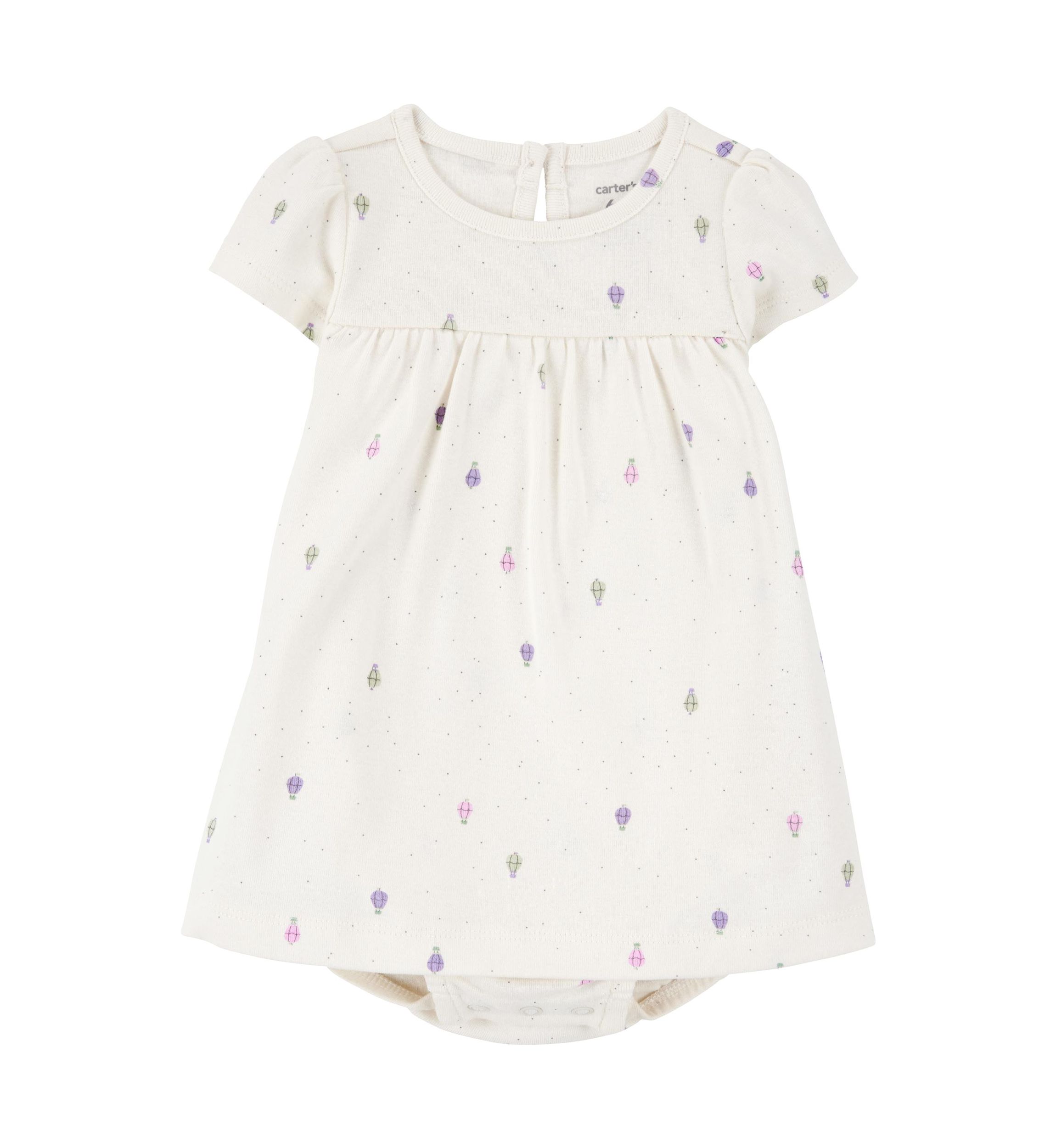 Baby Girls Dress and Cardigan Set 