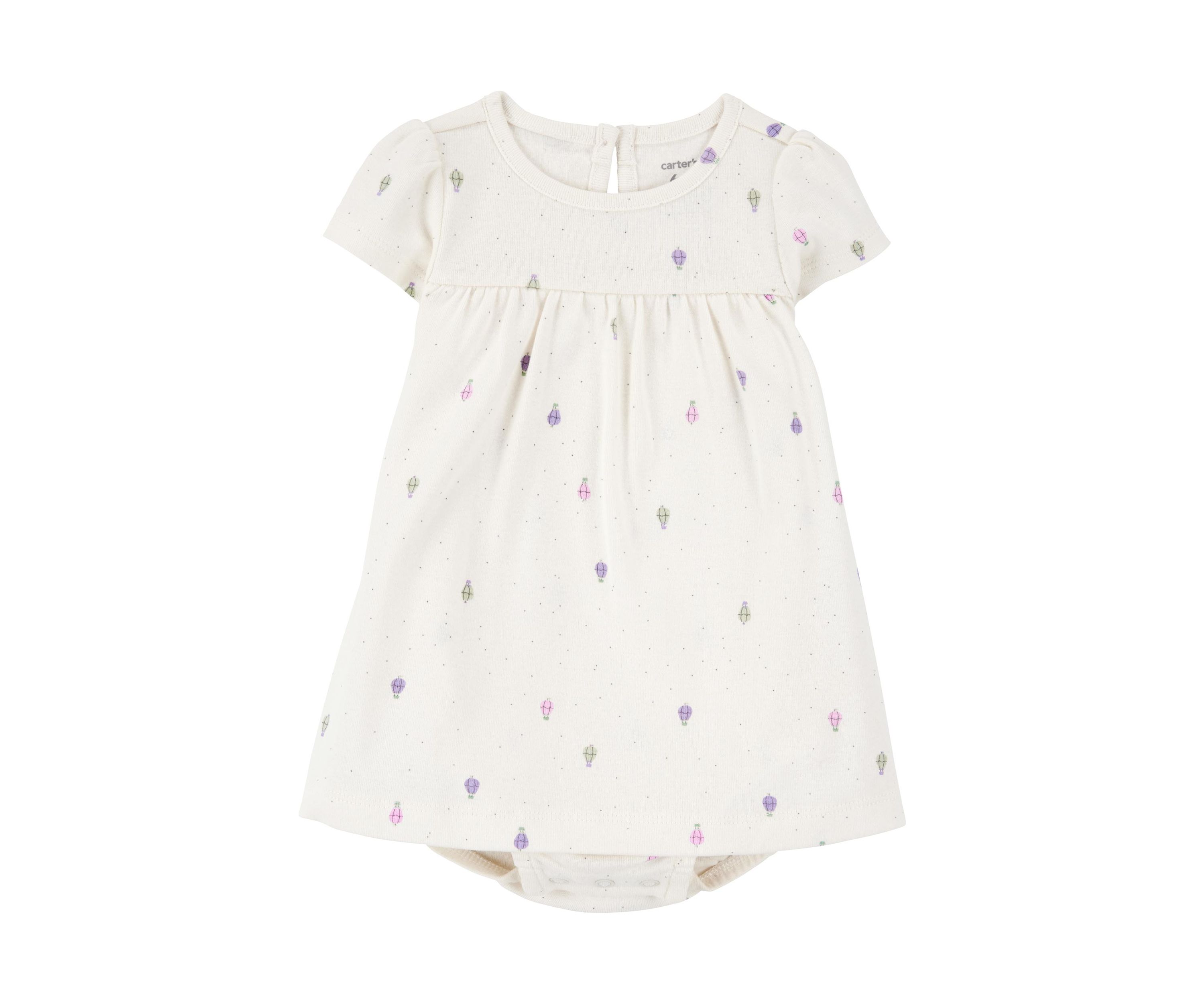 Baby Girls Dress and Cardigan Set 