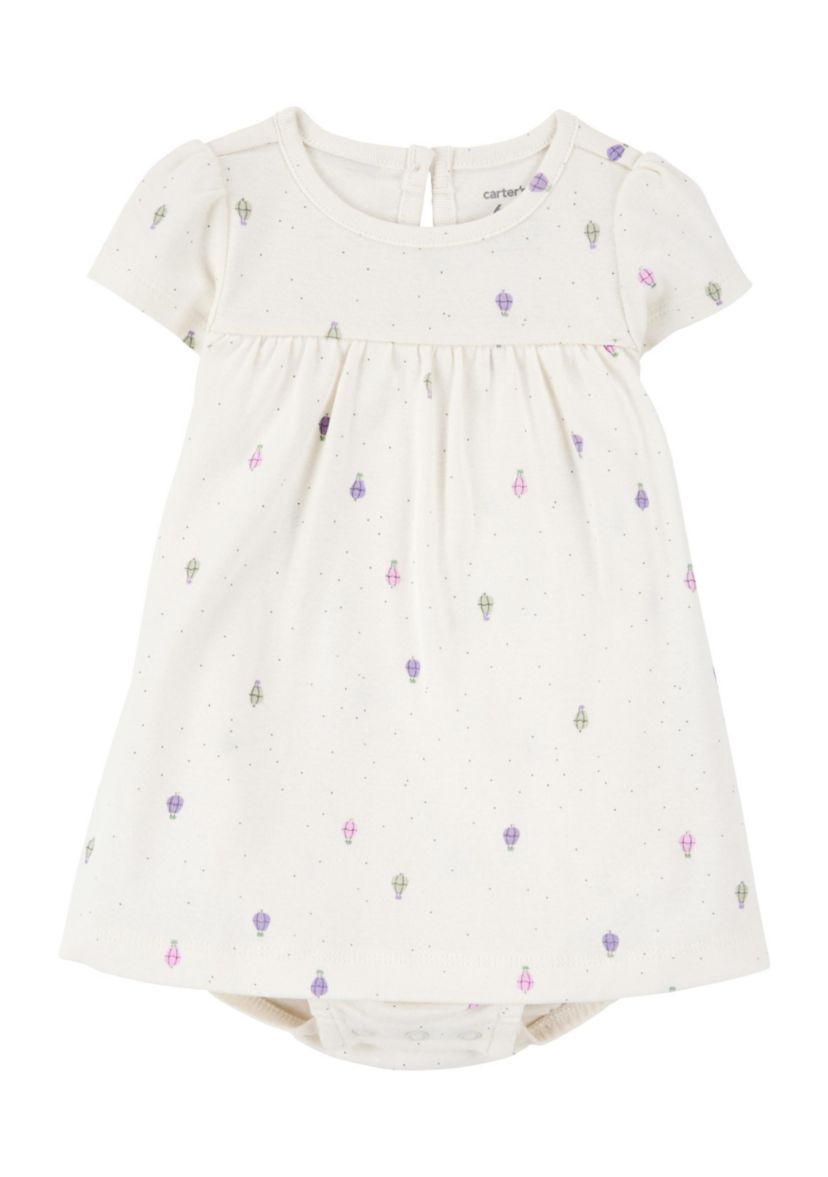 Baby Girls Dress and Cardigan Set 