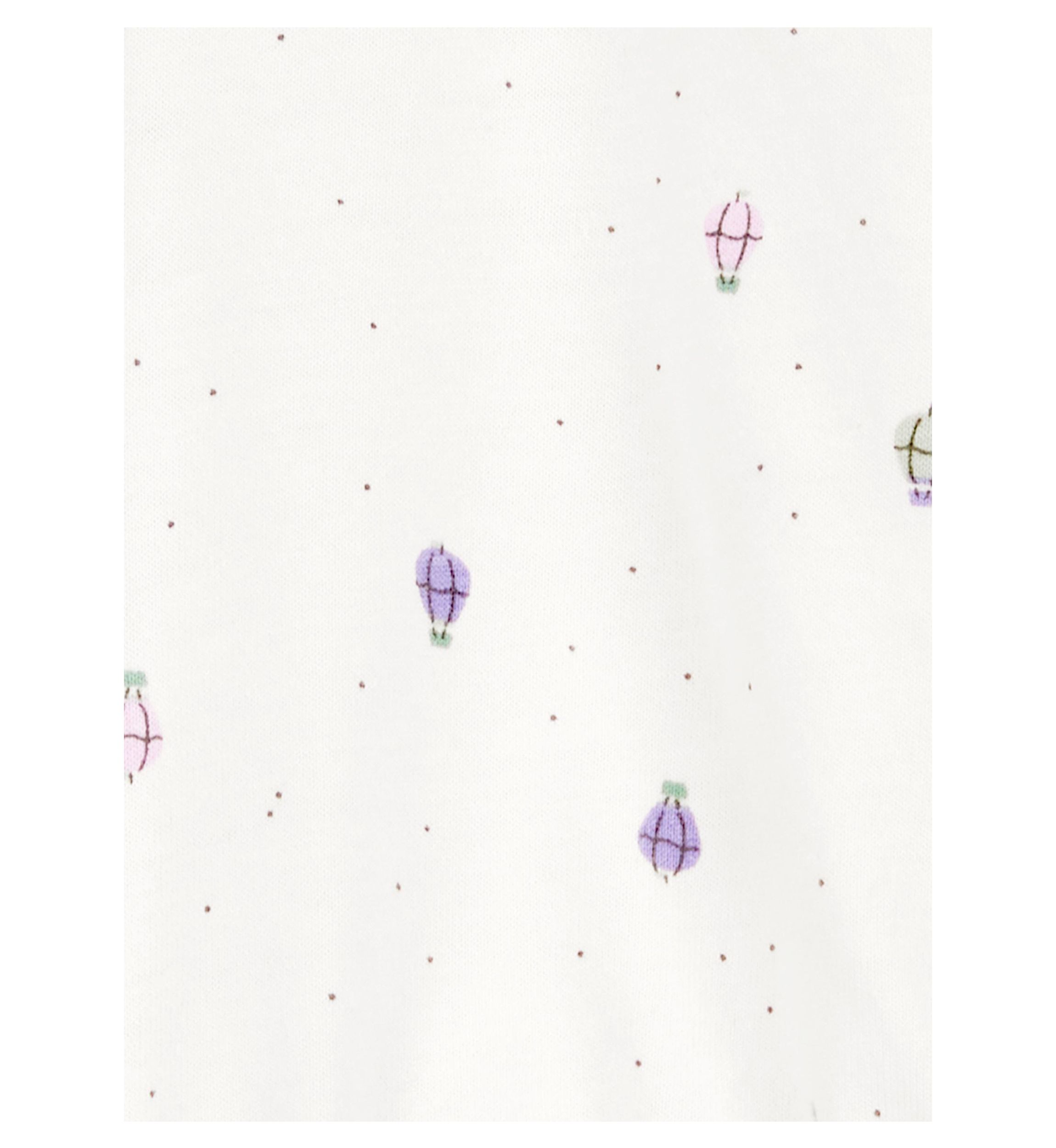 Baby Girls Zip Front Ice Cream Printed Cardigan Set