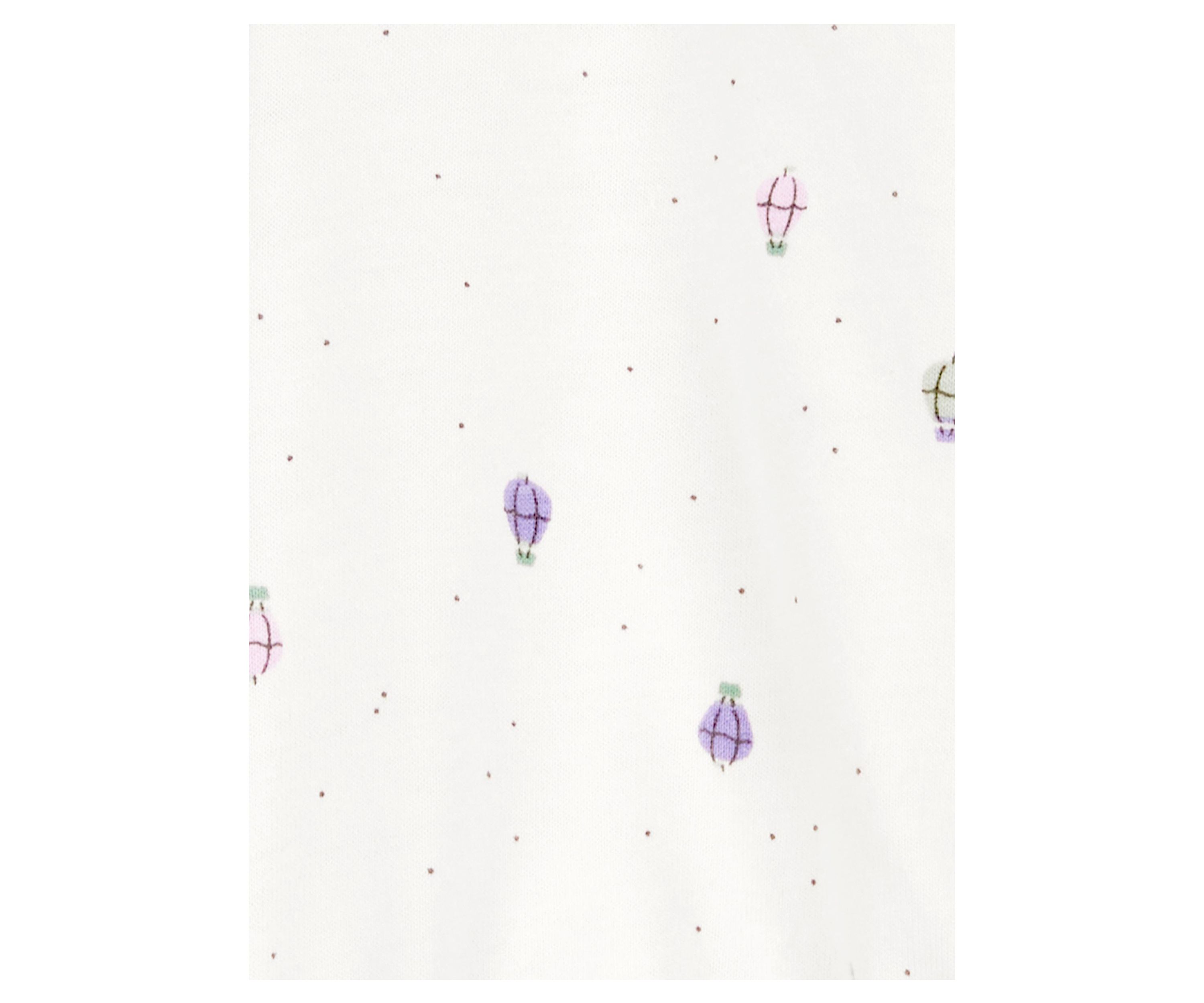 Baby Girls Zip Front Ice Cream Printed Cardigan Set