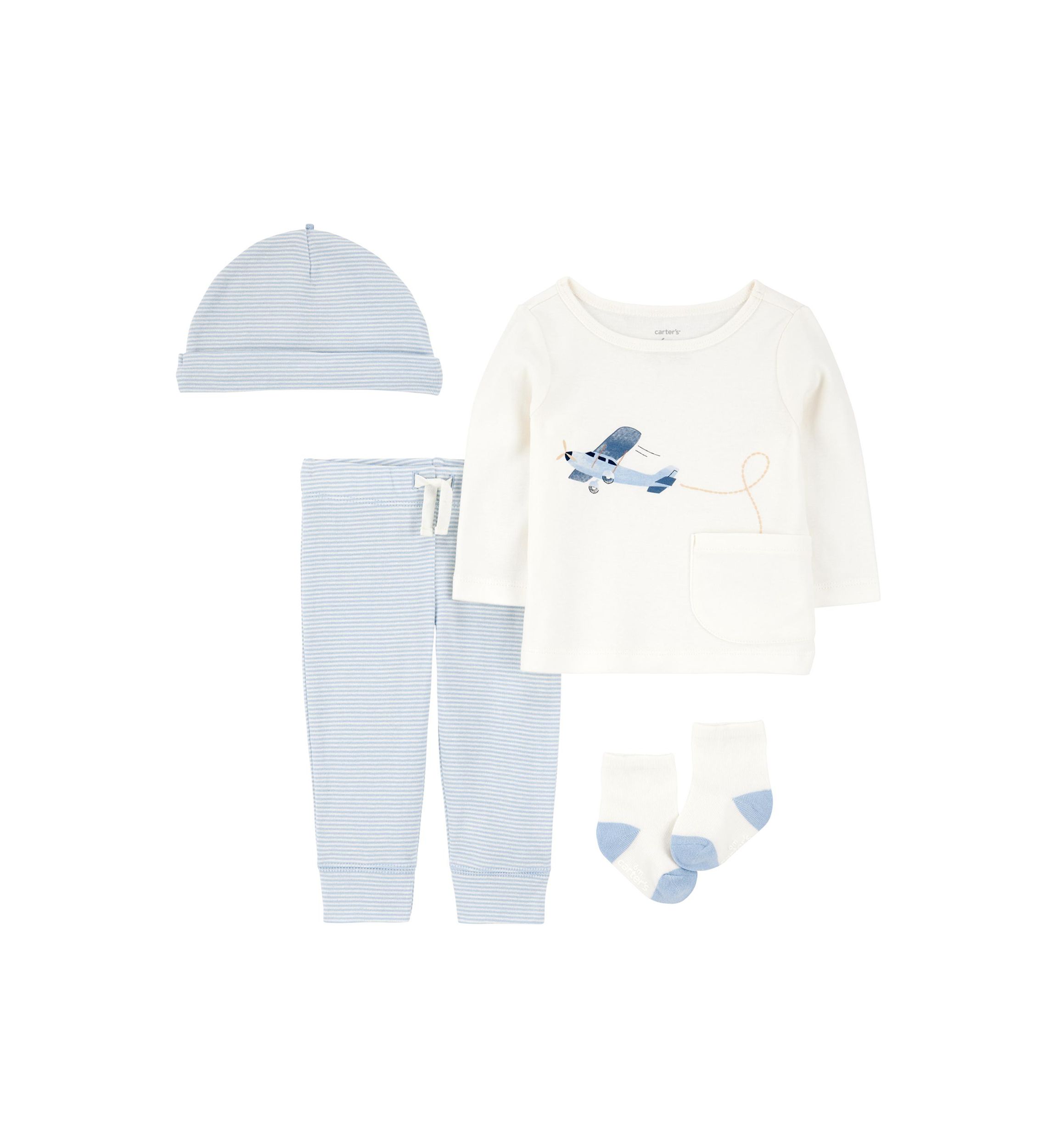 Baby Boys Four Piece T-Shirt Set