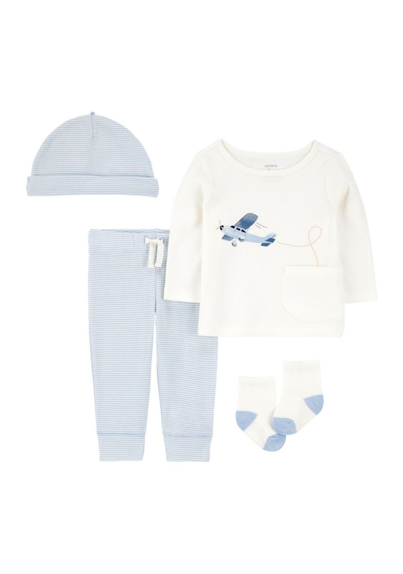 Baby Boys Four Piece T-Shirt Set