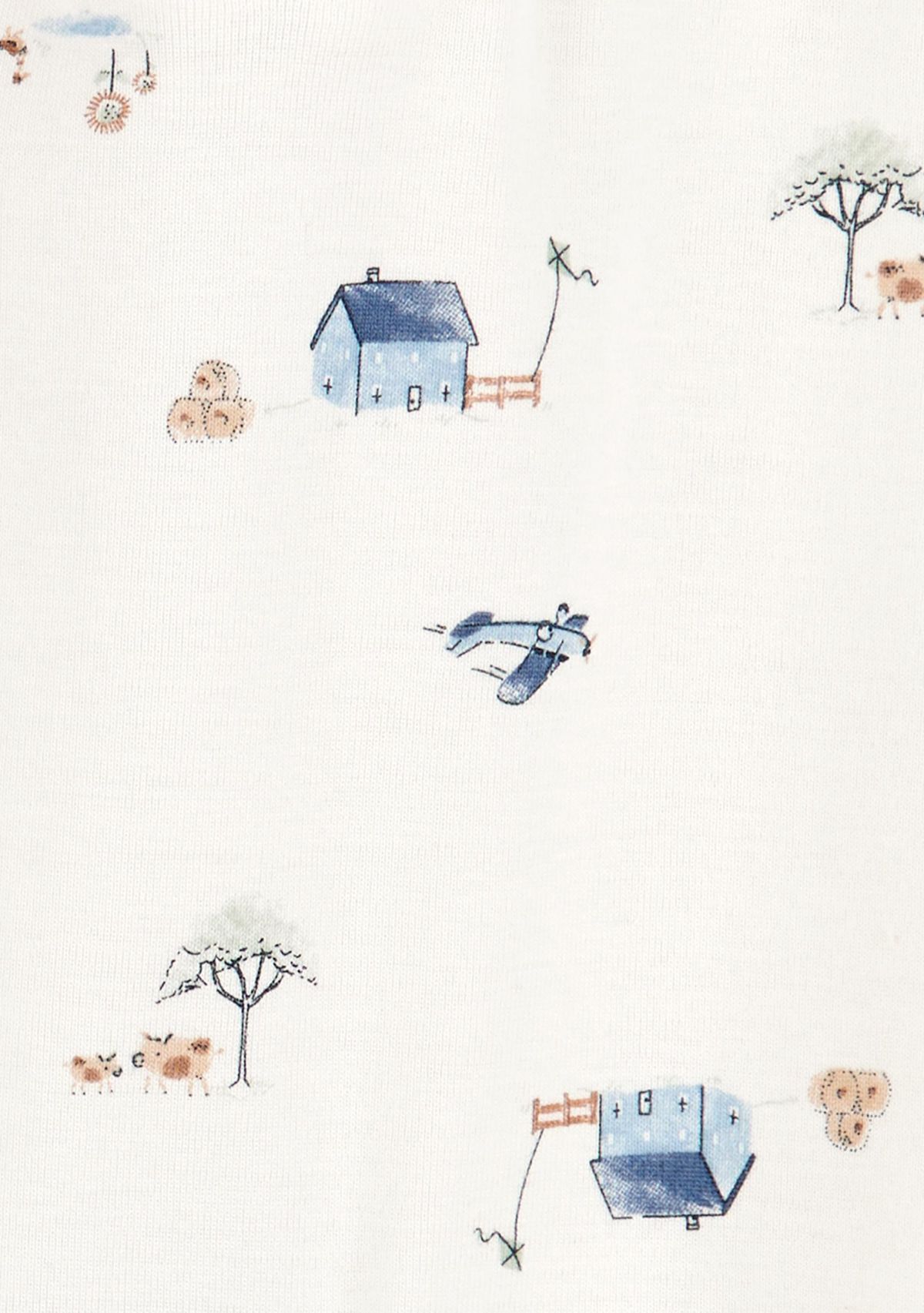 Baby Girls Set of 2 Printed Jumpsuits