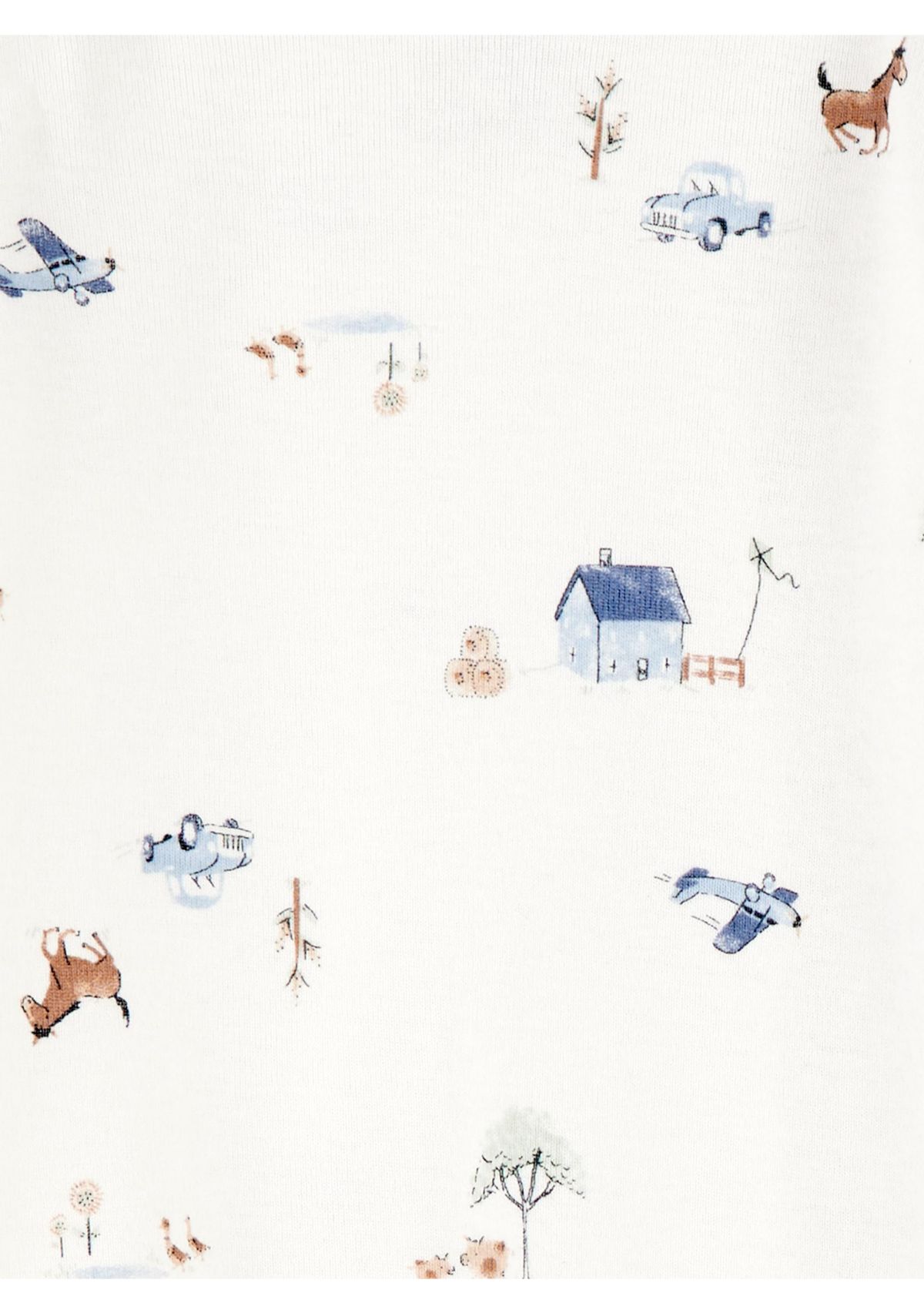 Baby Boys Printed Nightgown - 2 Pack