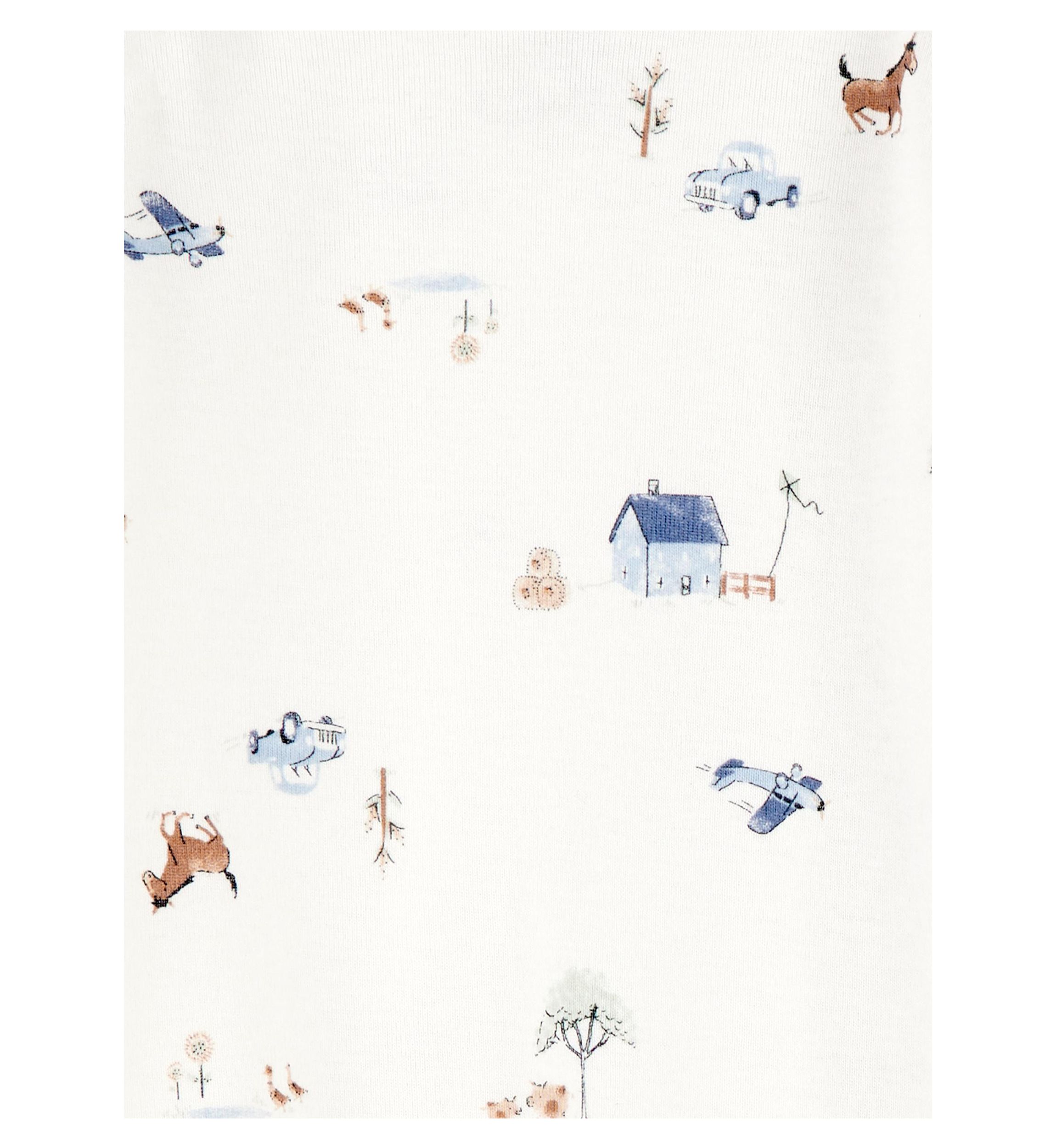 Baby Boys Printed Nightgown - 2 Pack