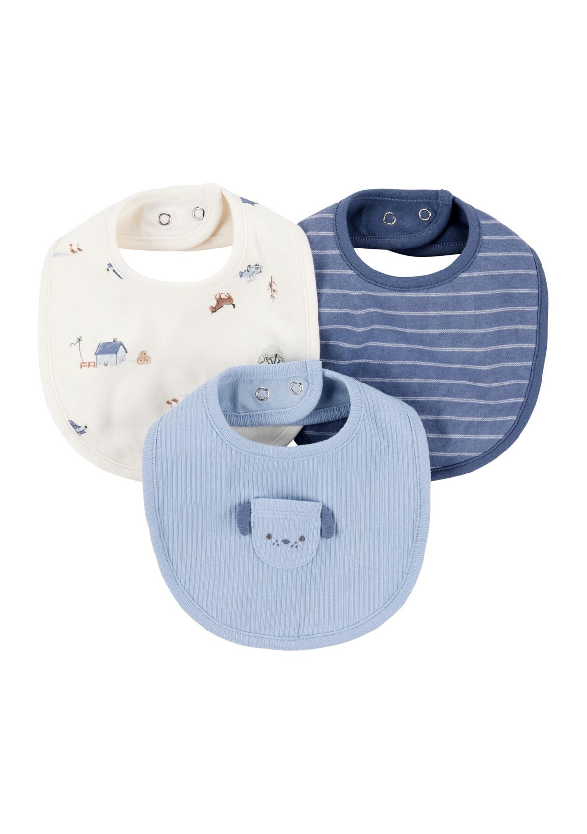 Baby Puppy Bib Set 