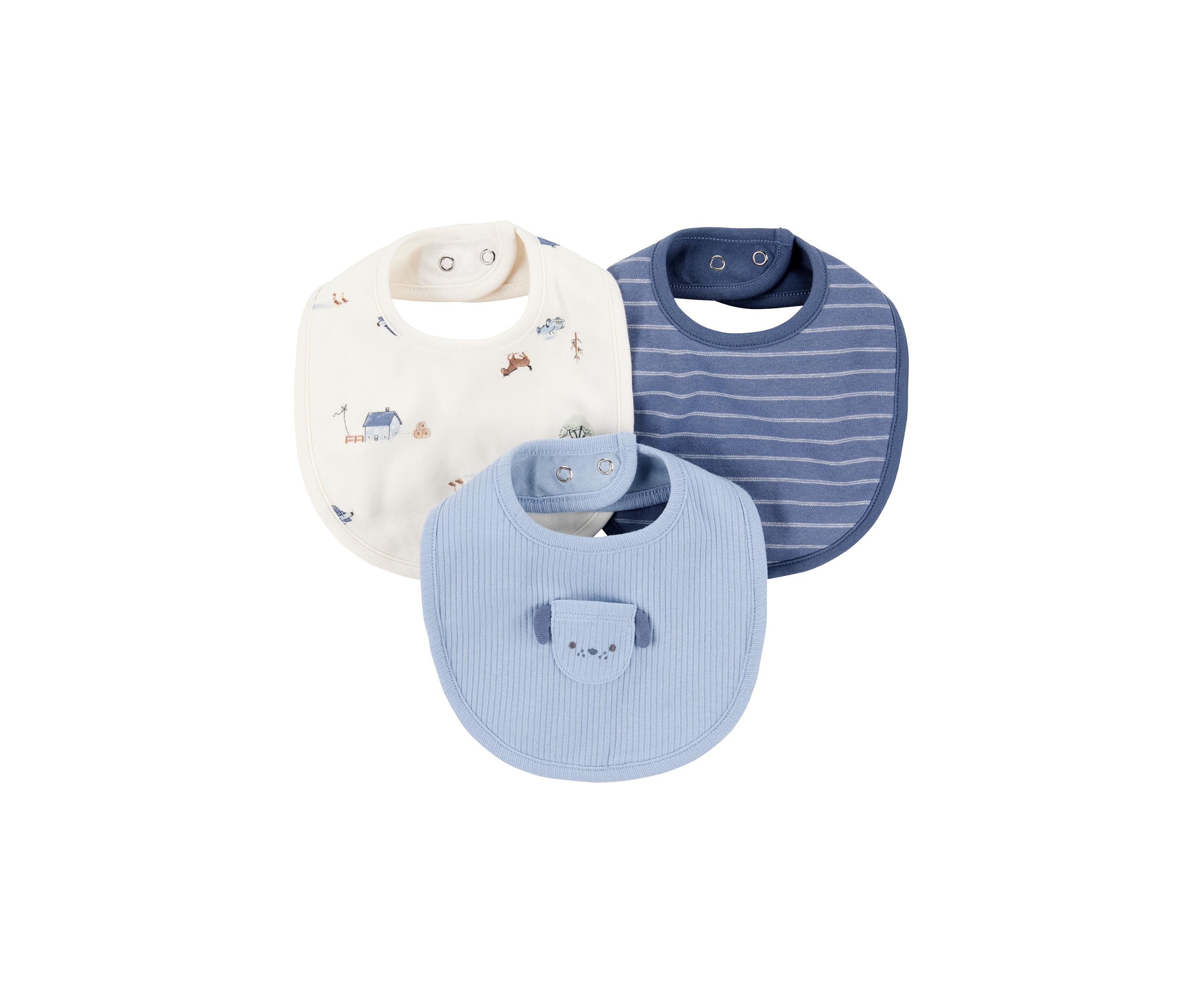 Baby Puppy Bib Set 