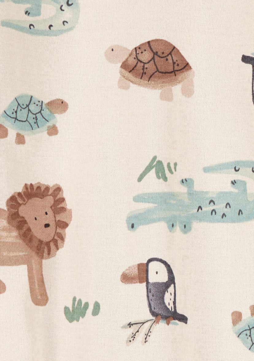 Baby Boys Set of Printed Jumpsuits 