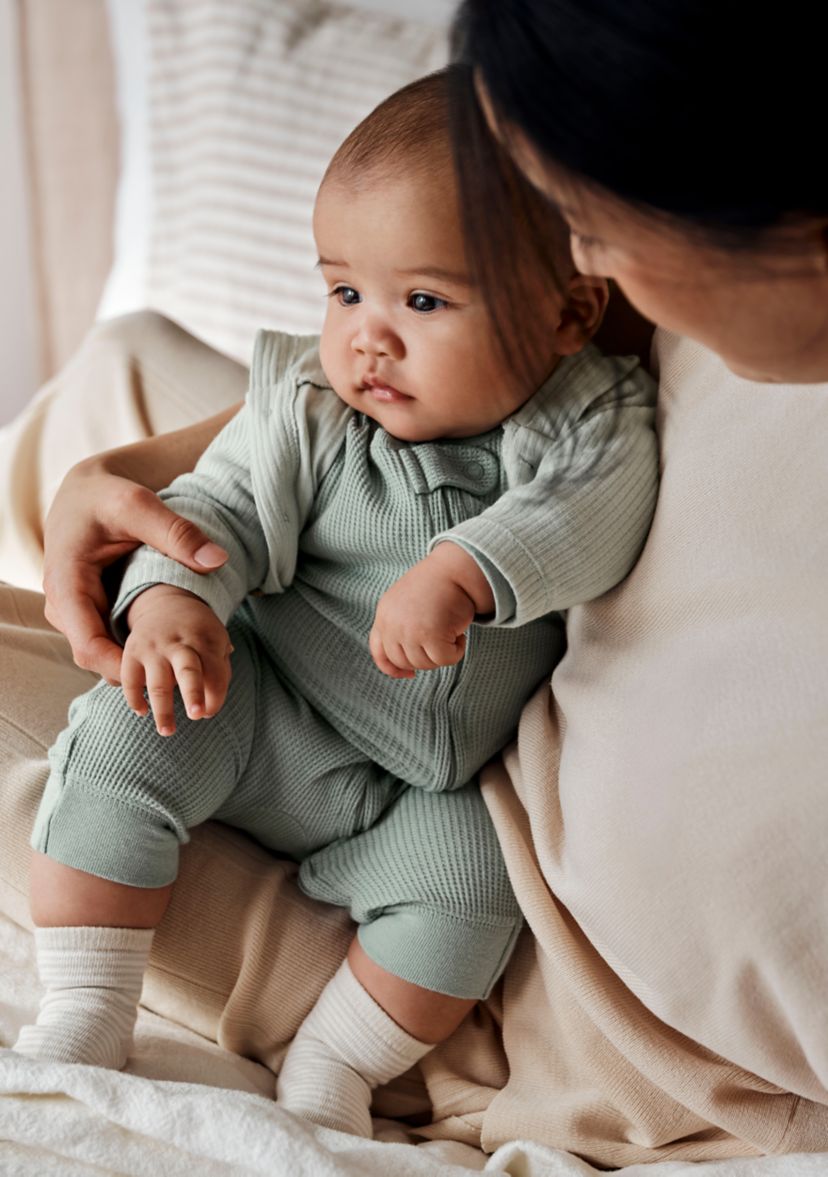 Baby Boys Set of Printed Jumpsuits 