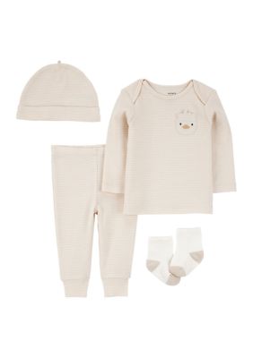 Carter's Baby Girls Hat Set, 2M Baby