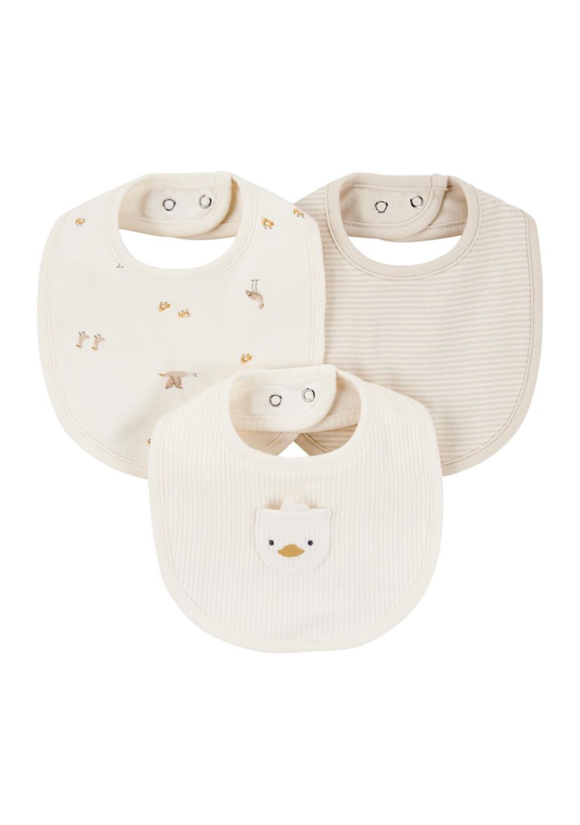 Baby Duck Bibs - 3 Pack
