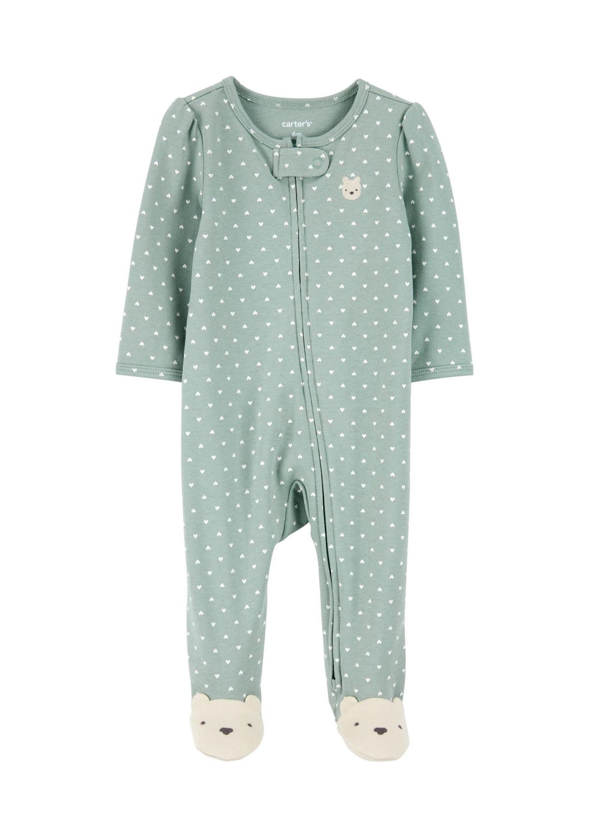 Baby Girls Heart Print Jumpsuit 