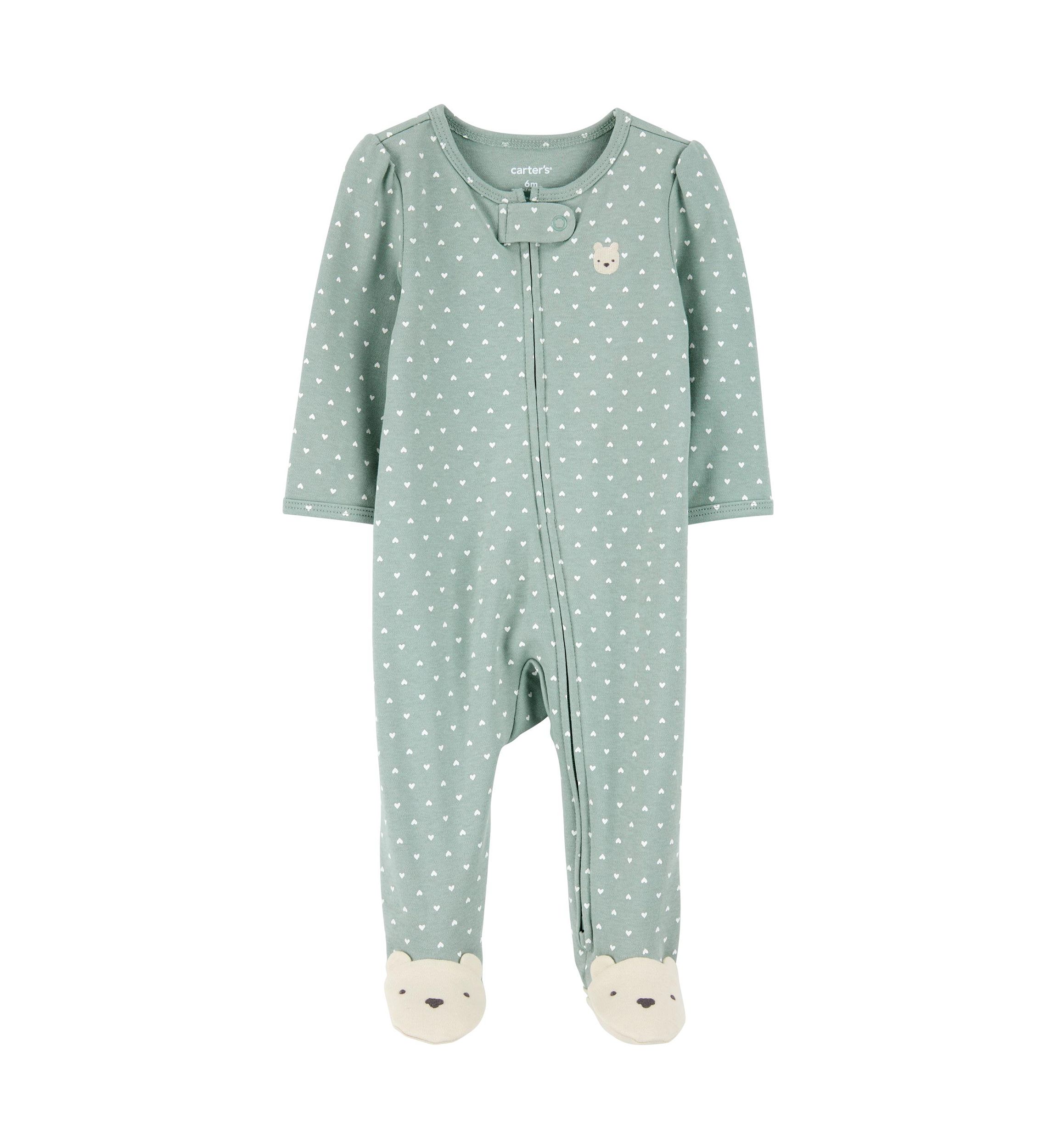 Baby Girls Heart Print Jumpsuit 
