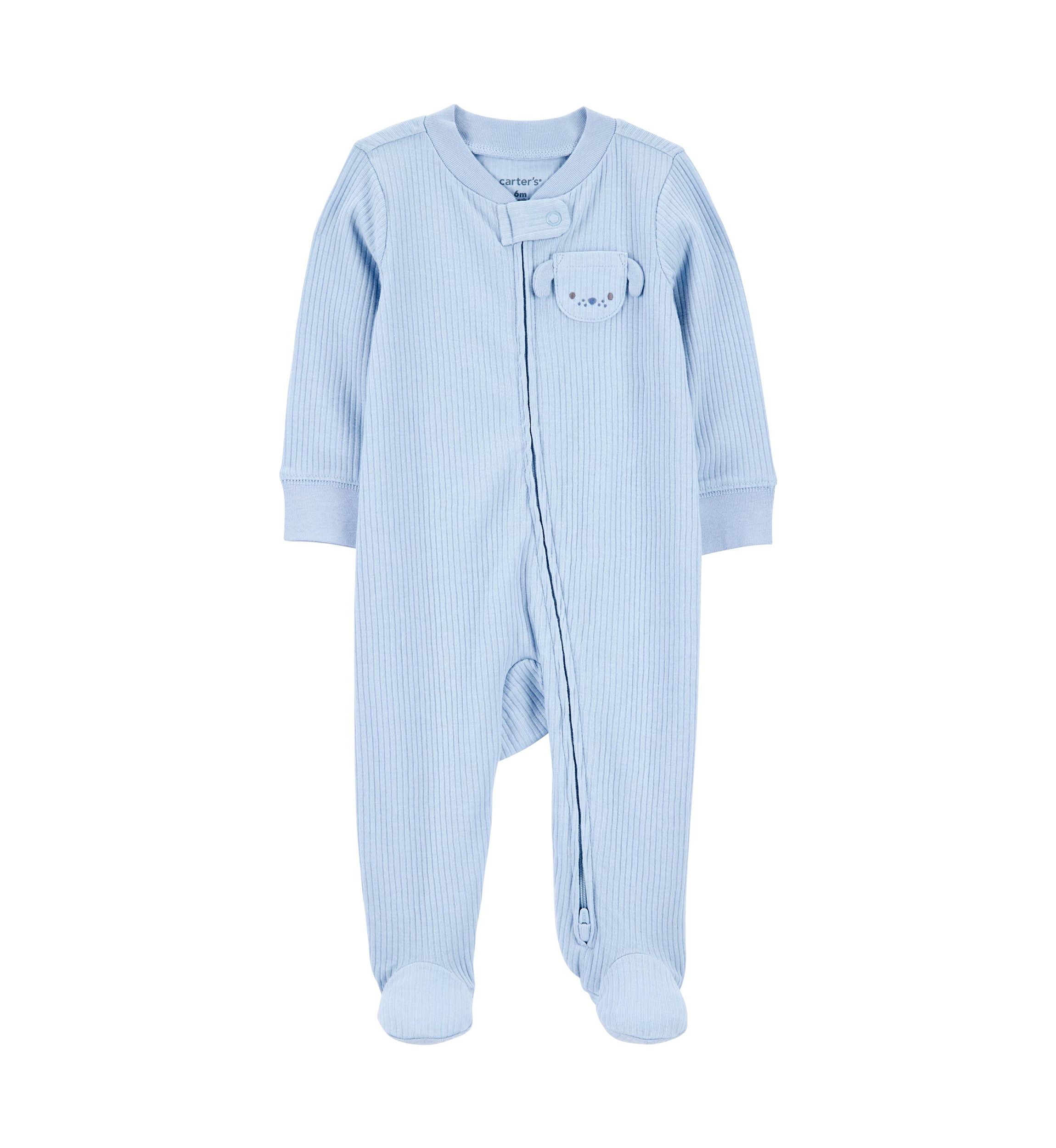 Baby Girls Ribbed Jumpsuit 