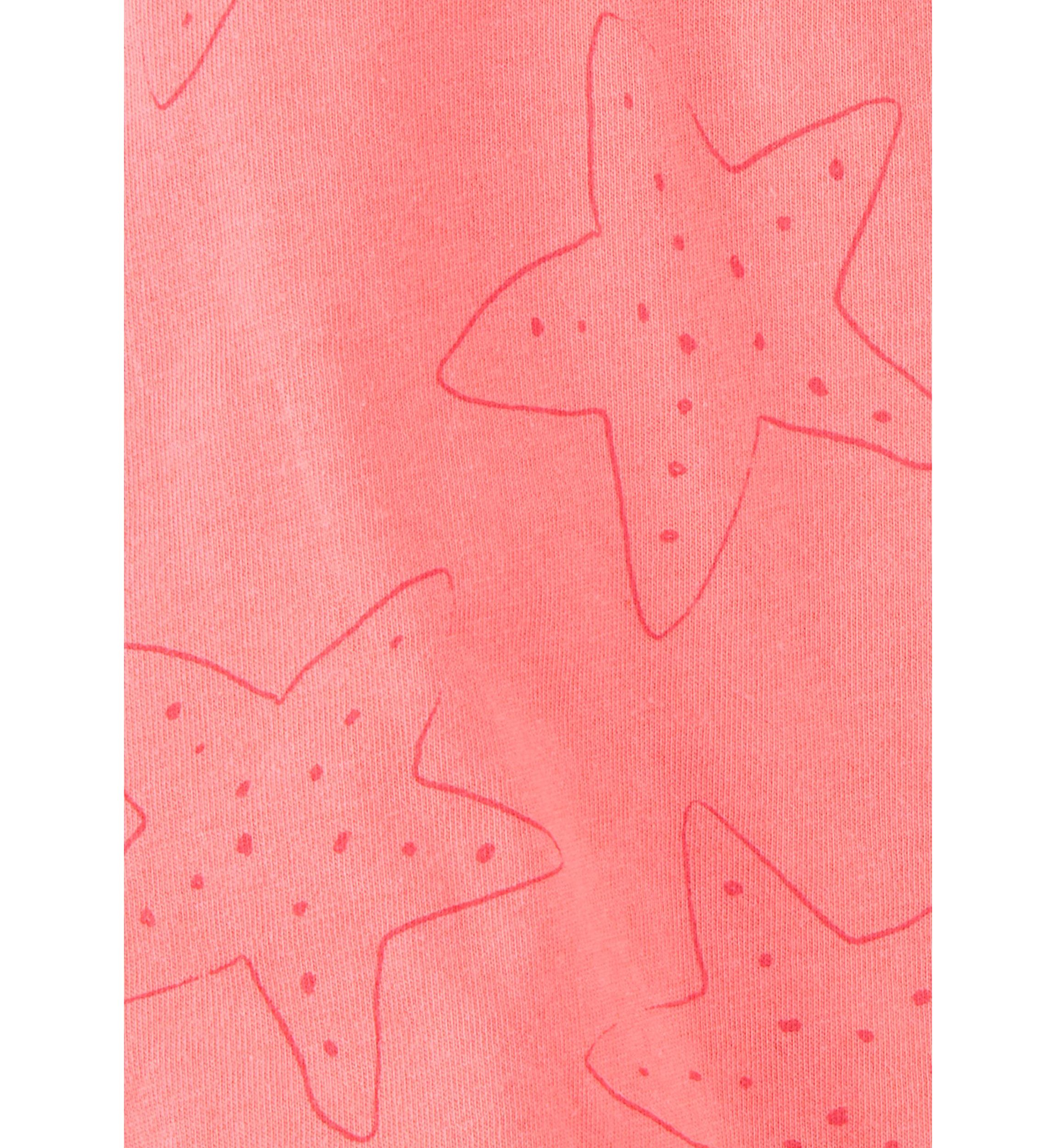 Baby Girls Starfish Printed Romper