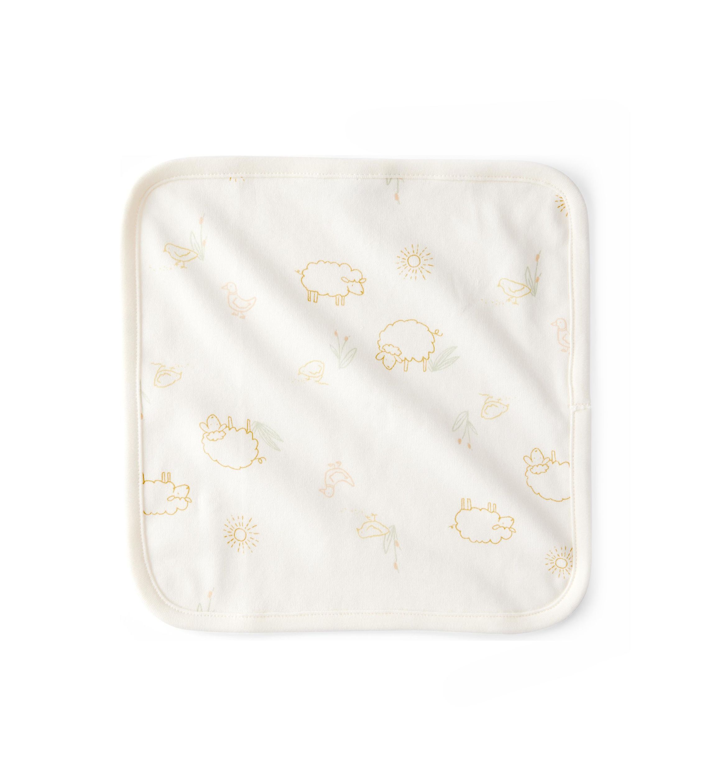 Baby Woven Terry Washcloths - 6 Pack