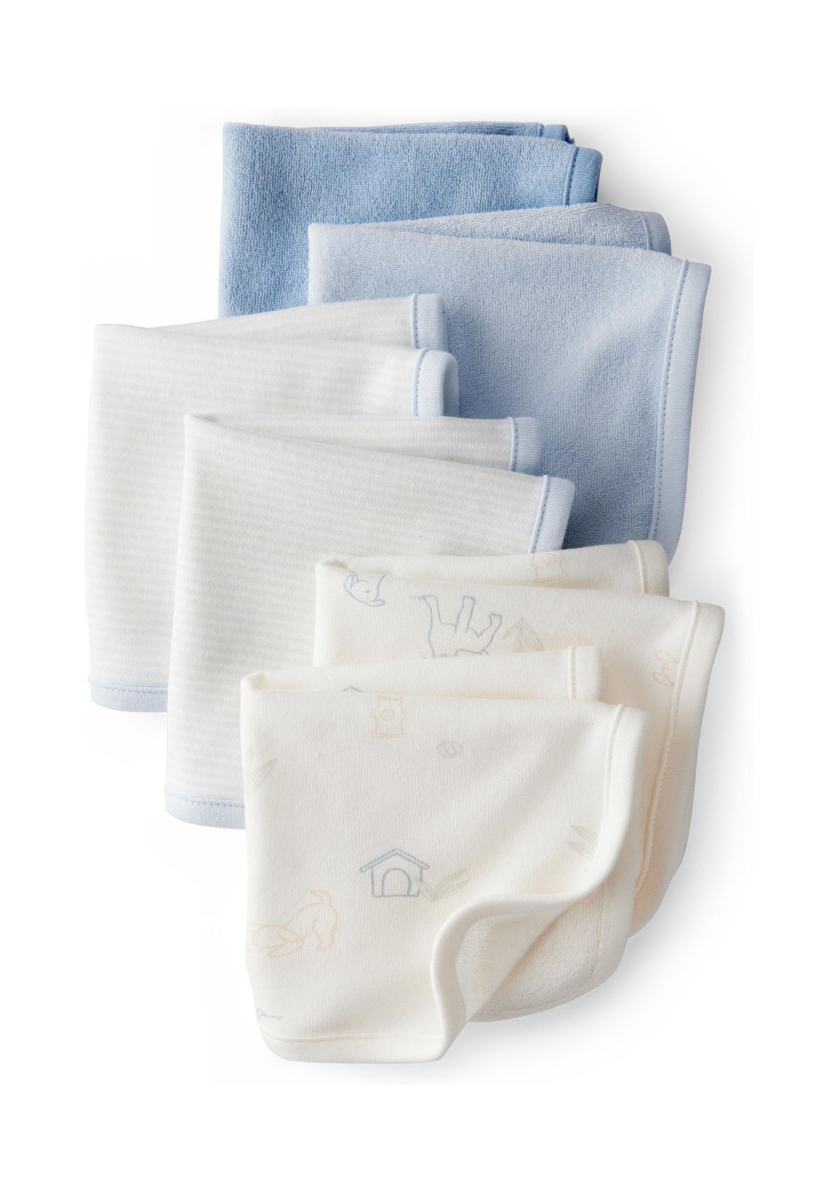 Baby Boys 6-Pack of Washcloths 