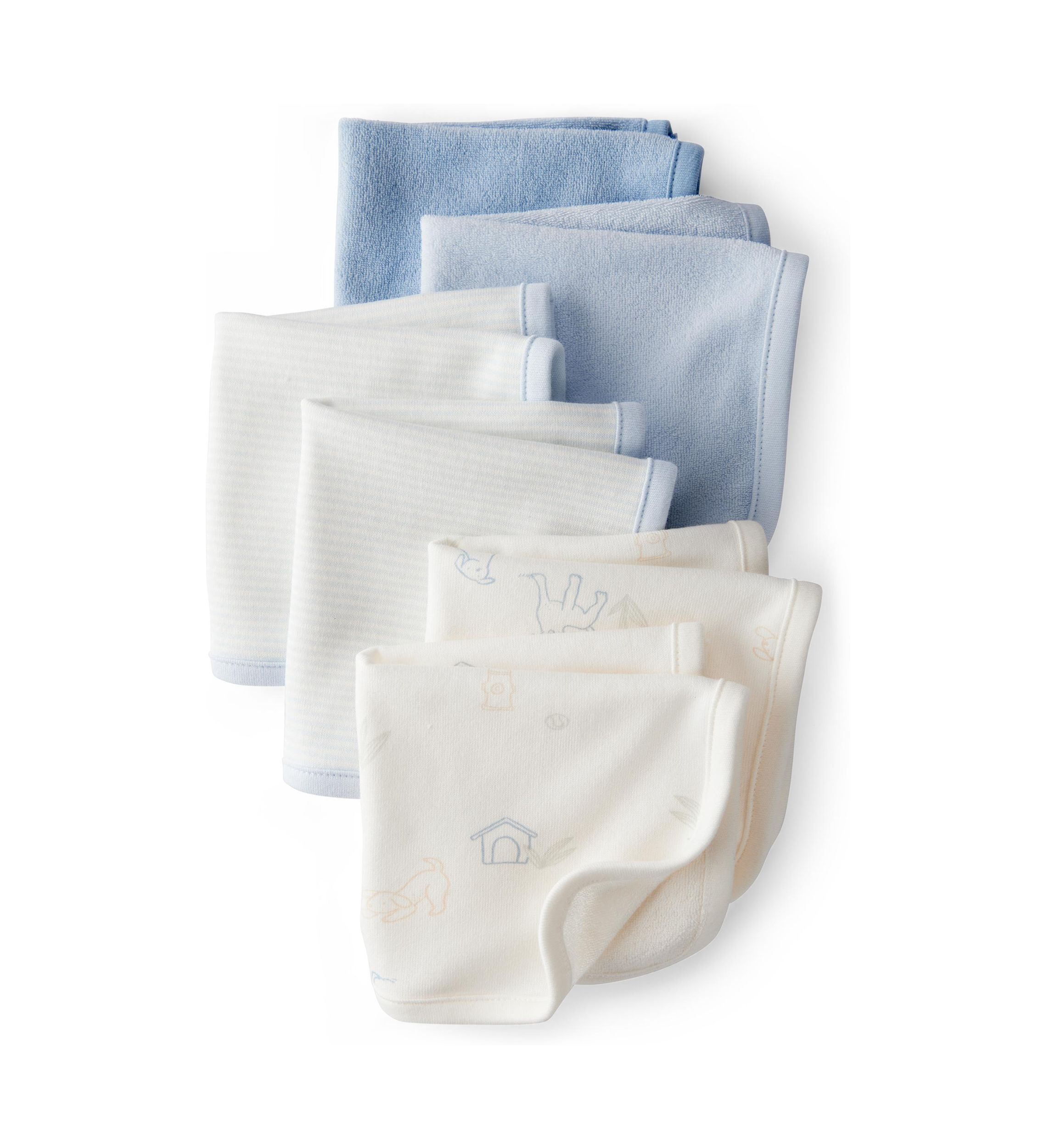 Baby Boys 6-Pack of Washcloths 