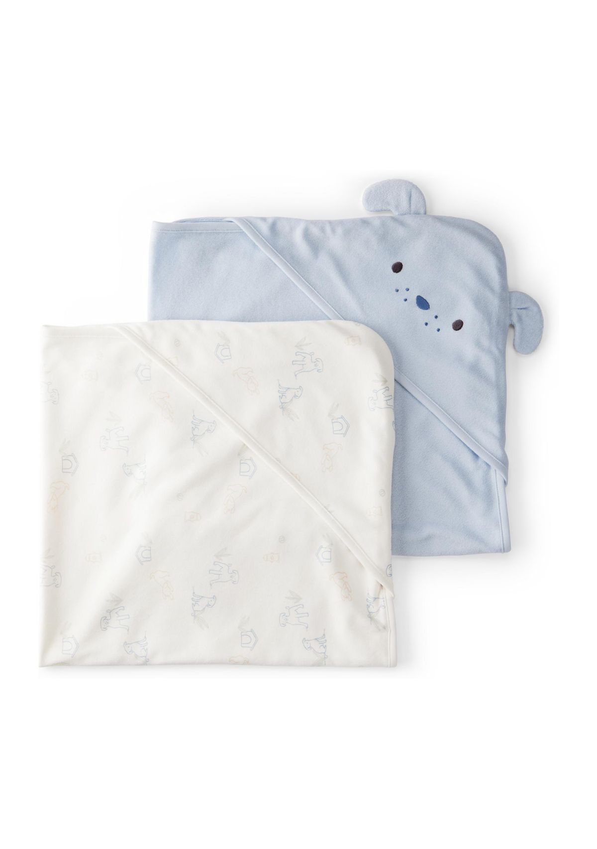 Baby Boys 2-Piece Towel Set