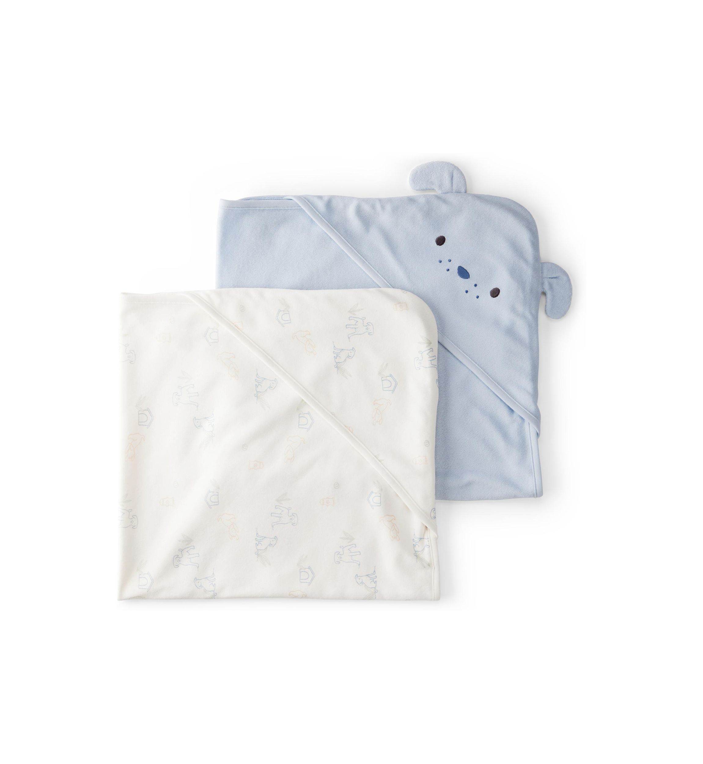 Baby Boys 2-Piece Towel Set