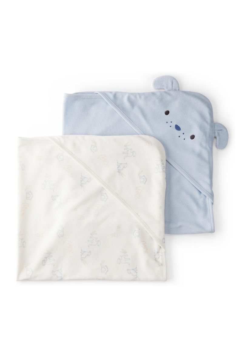 Baby Boys 2-Piece Towel Set