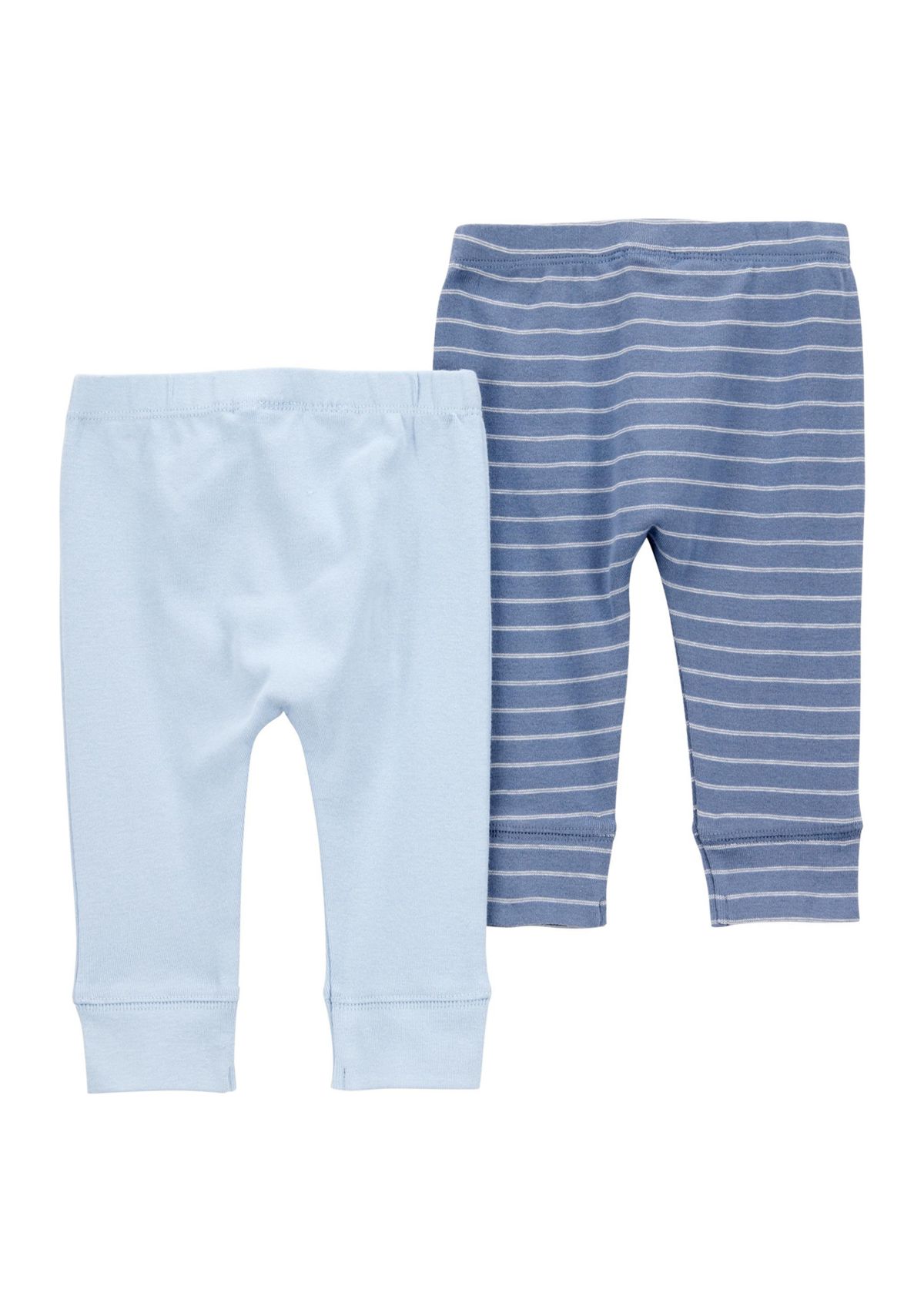 Baby Boys Cotton Pants - 2 Pack