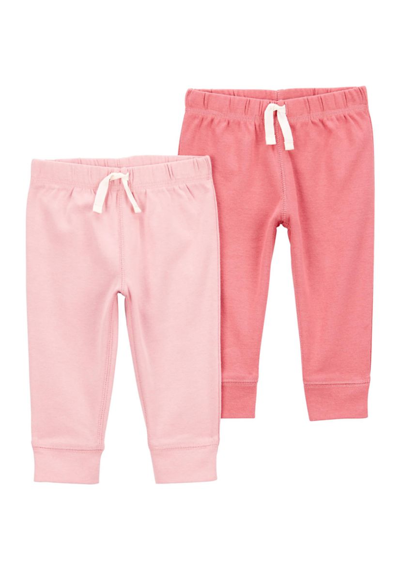 Baby Girls Pink Pants - 2 Pack
