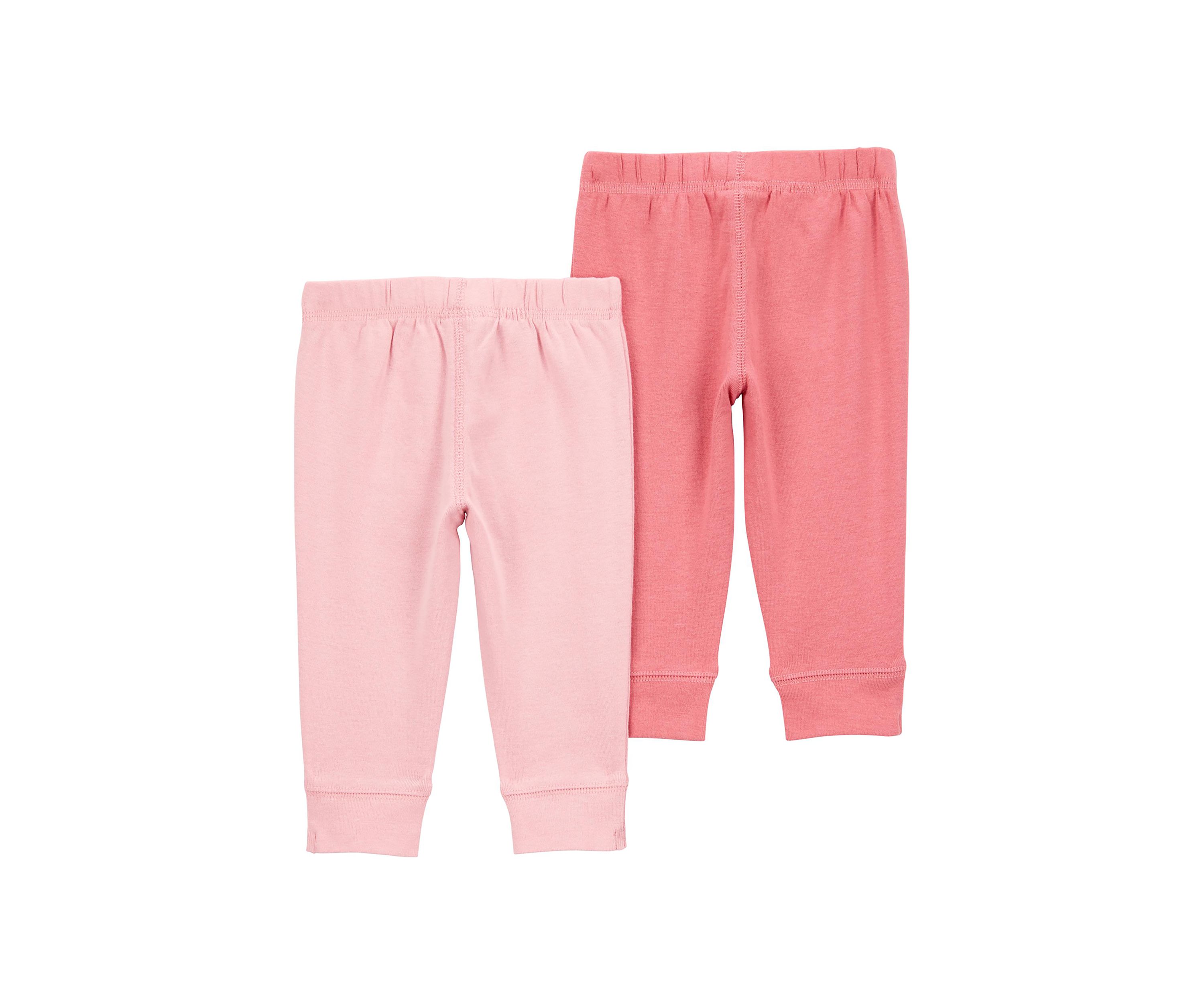 Baby Girls Pink Pants - 2 Pack