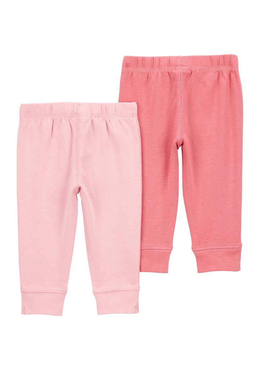 Baby Girls Pink Pants - 2 Pack