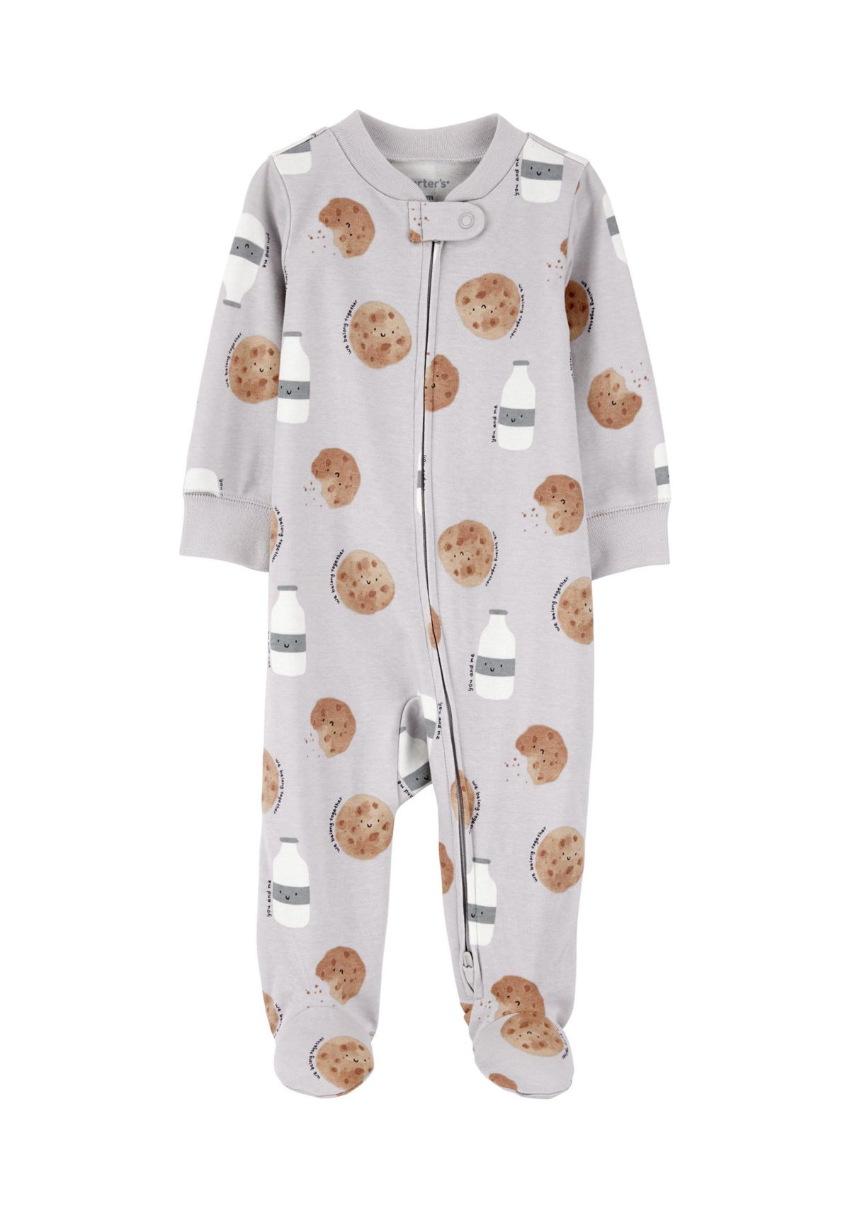 Baby Cookie One Piece Zip Bodysuit