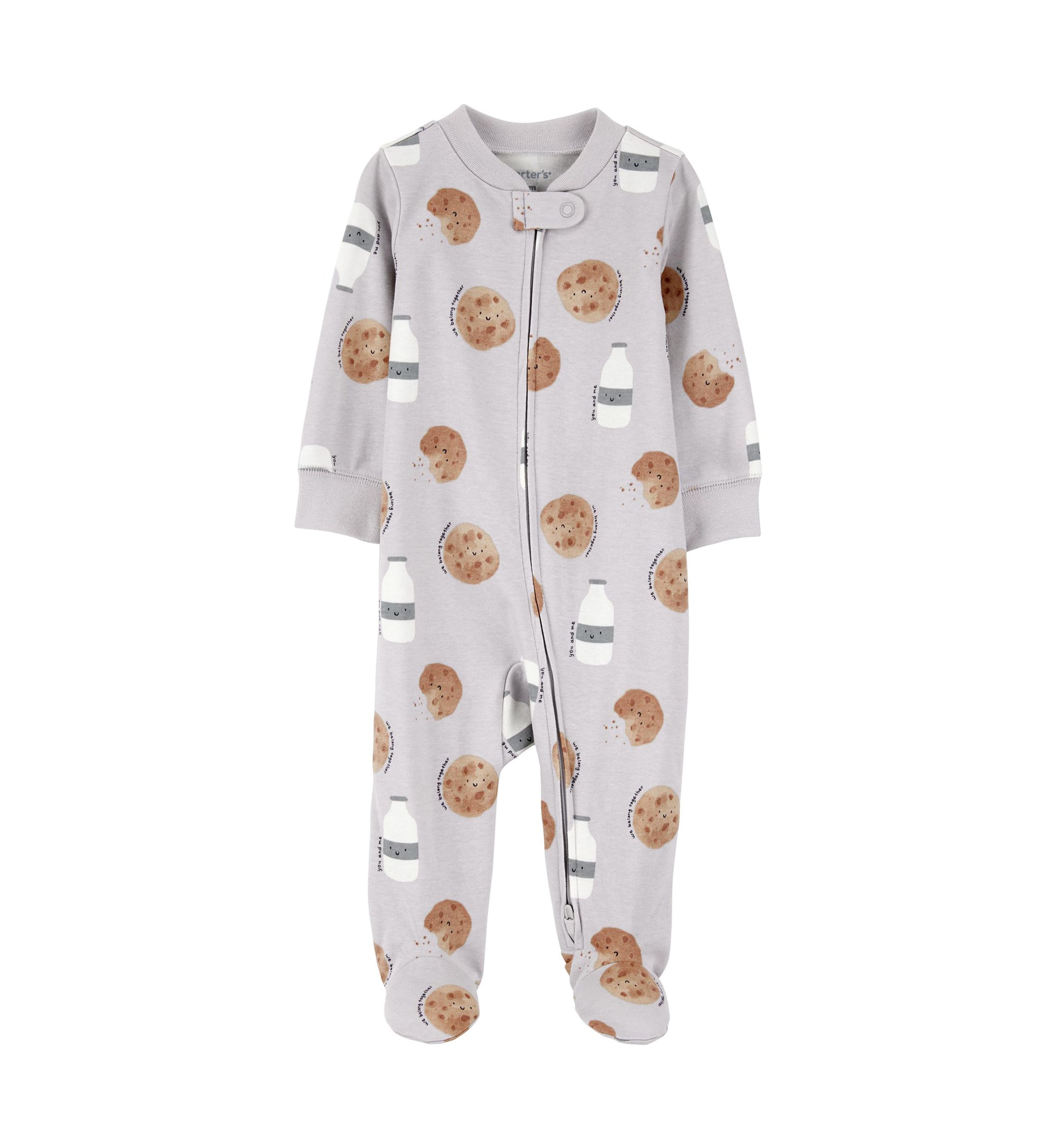 Baby Cookie One Piece Zip Bodysuit