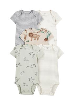 Carter's Baby Boys Short Sleeve Bodysuit - 5 Pack