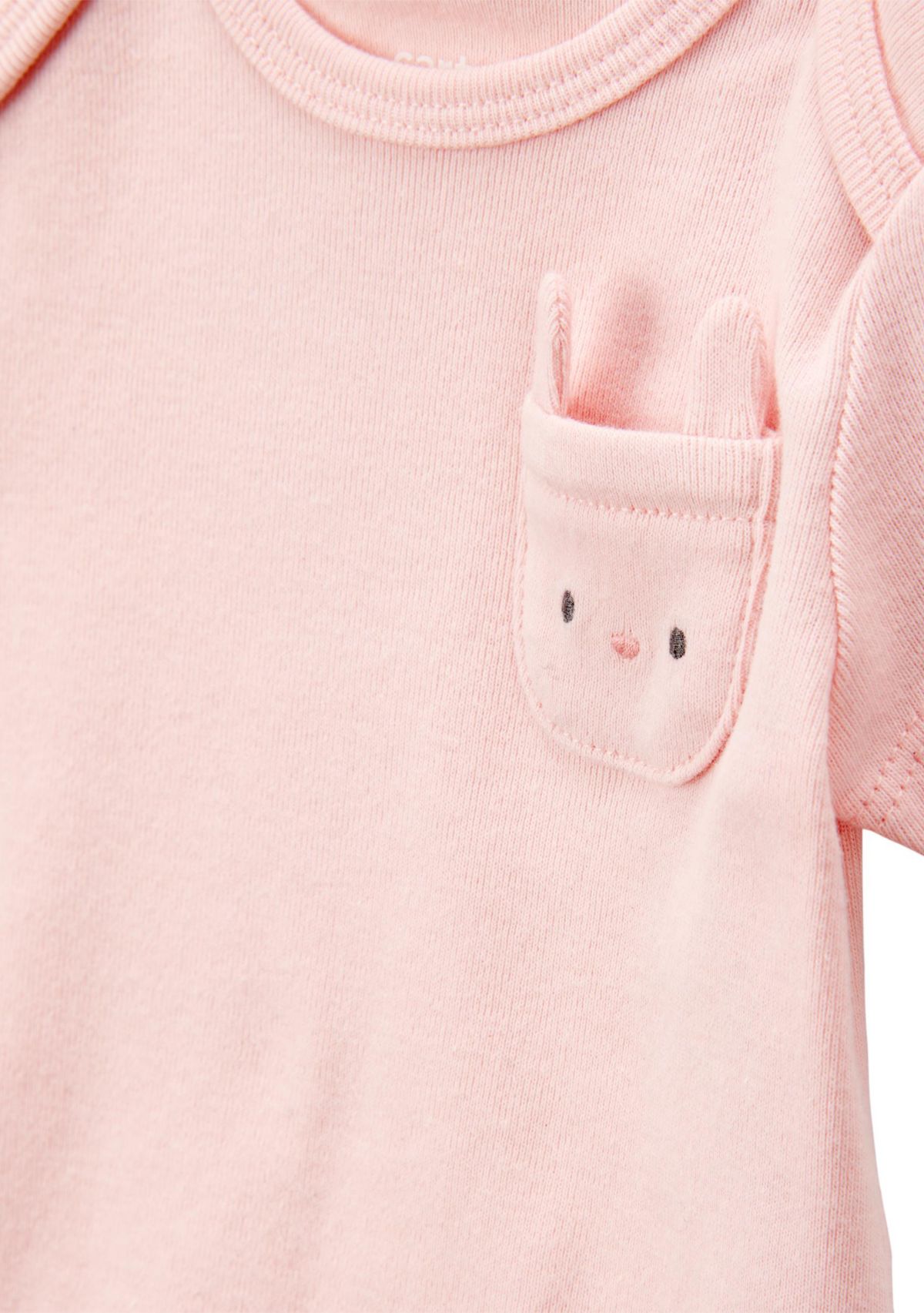 Baby Girls Short Sleeve Bodysuits - 5 Pack