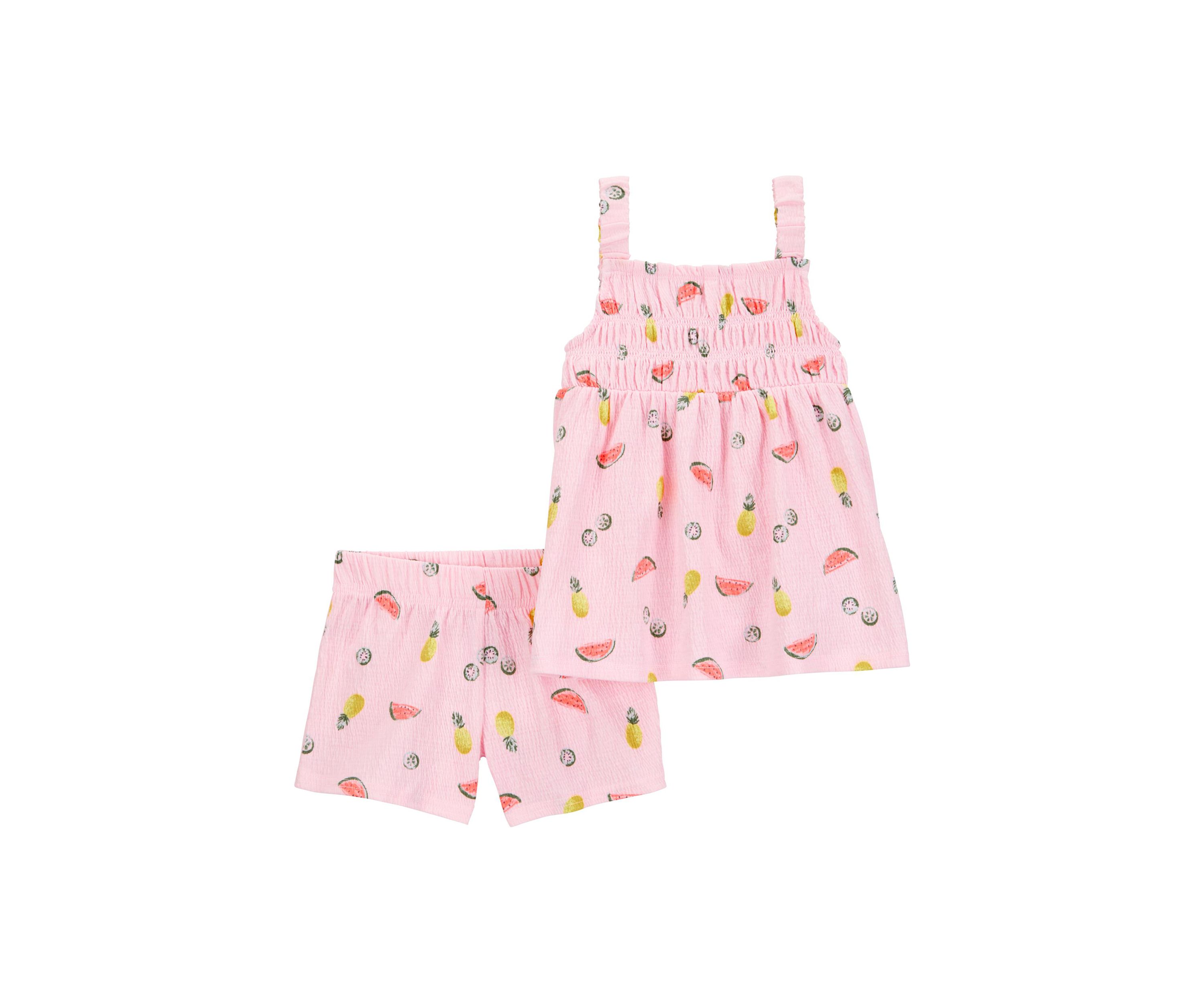 Baby Girls Printed Two Piece Set