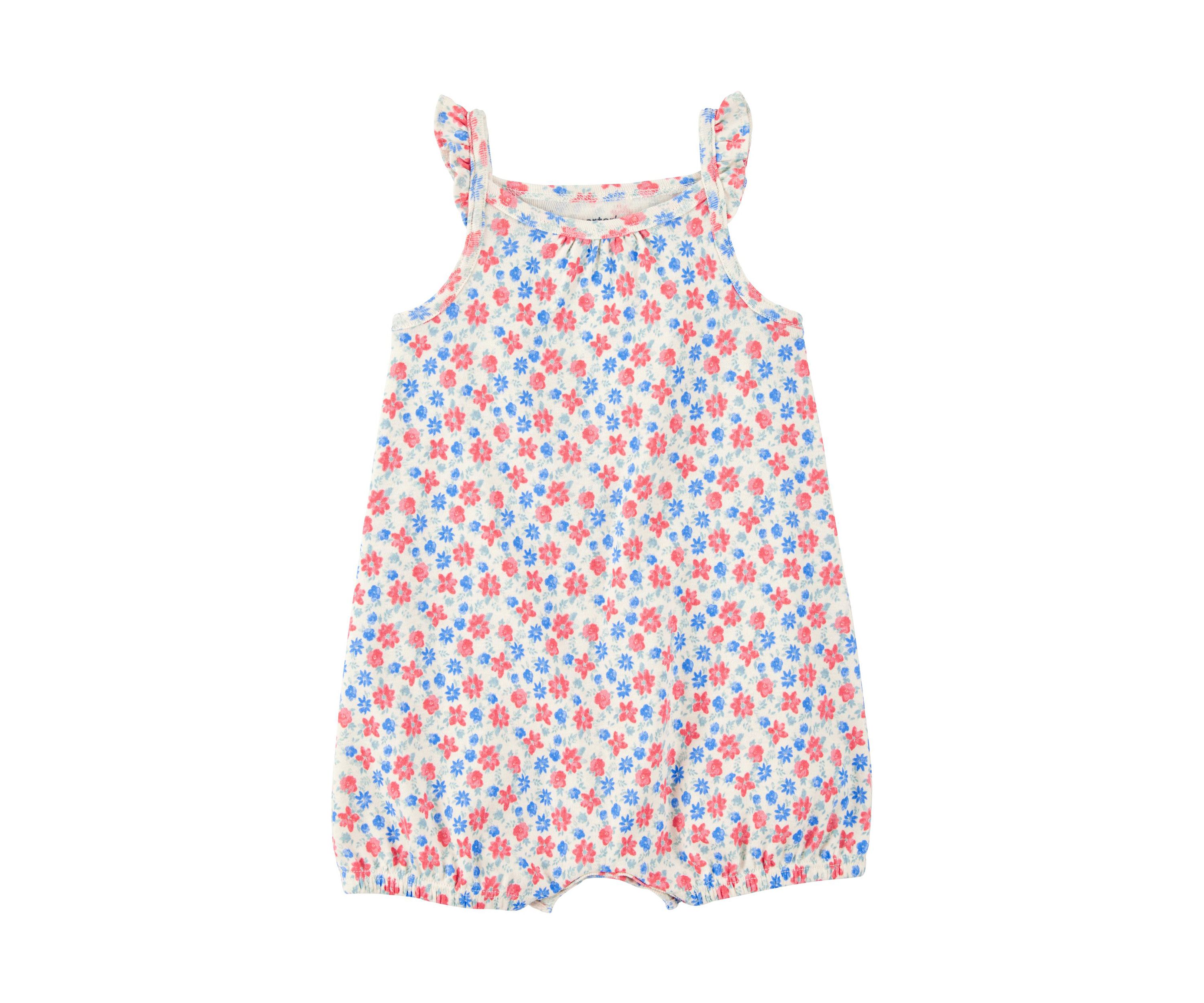 Baby Girls Floral Printed Romper