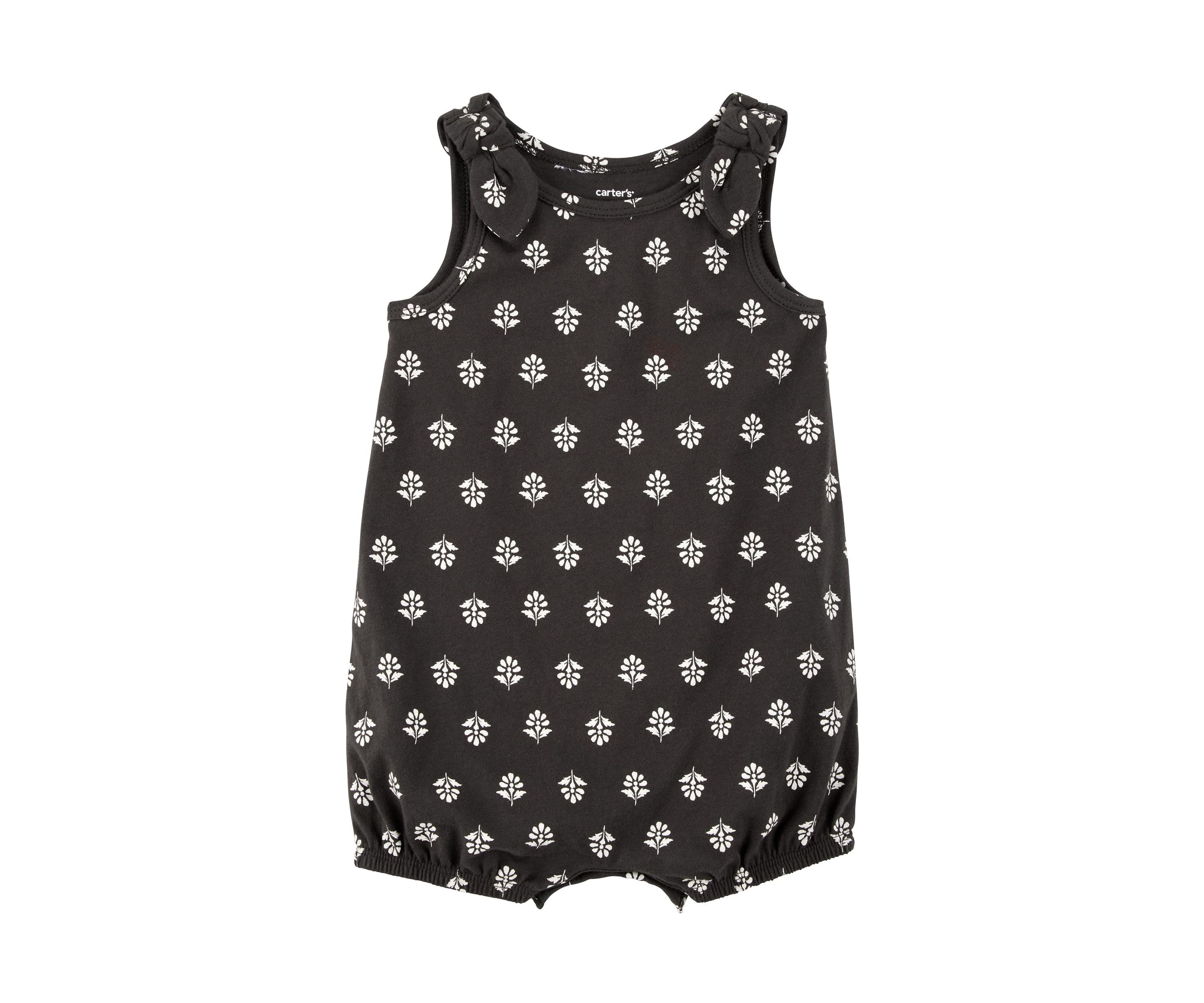 Baby Girls Floral Printed Romper