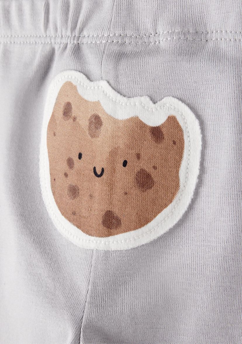 Baby 3 Piece Cookie Bodysuit Set