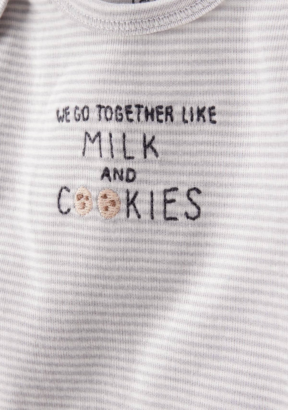 Baby 3 Piece Cookie Bodysuit Set