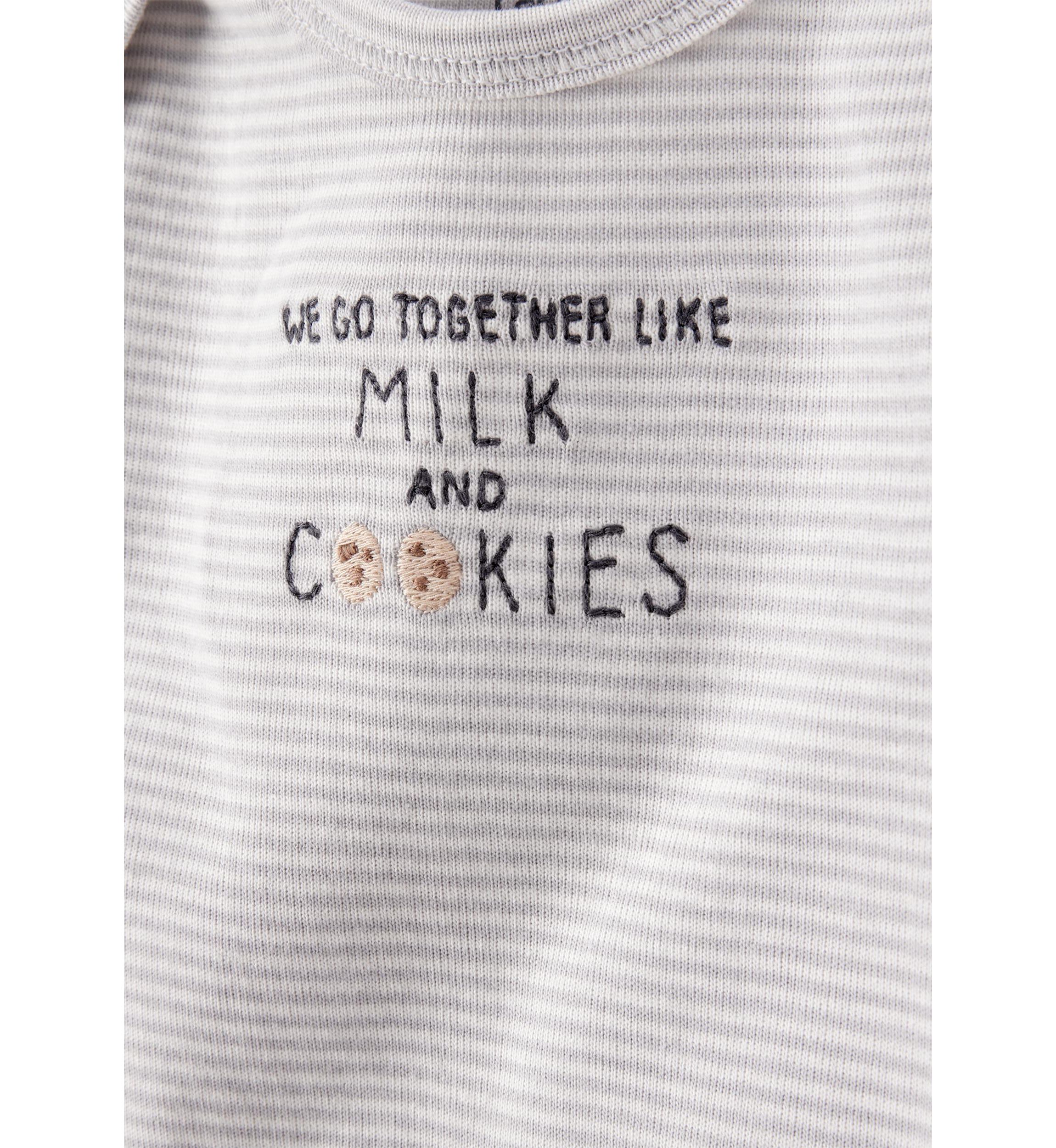 Baby 3 Piece Cookie Bodysuit Set