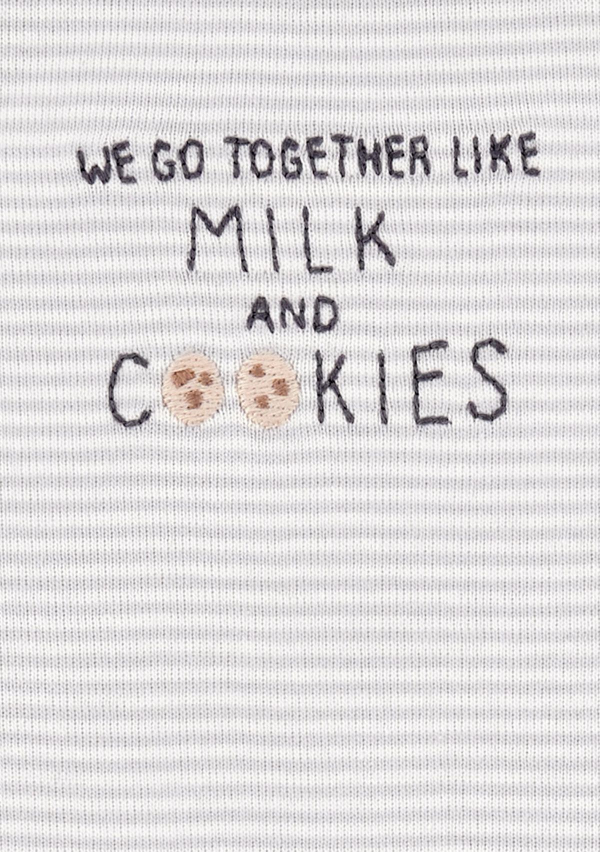 Baby 3 Piece Cookie Bodysuit Set