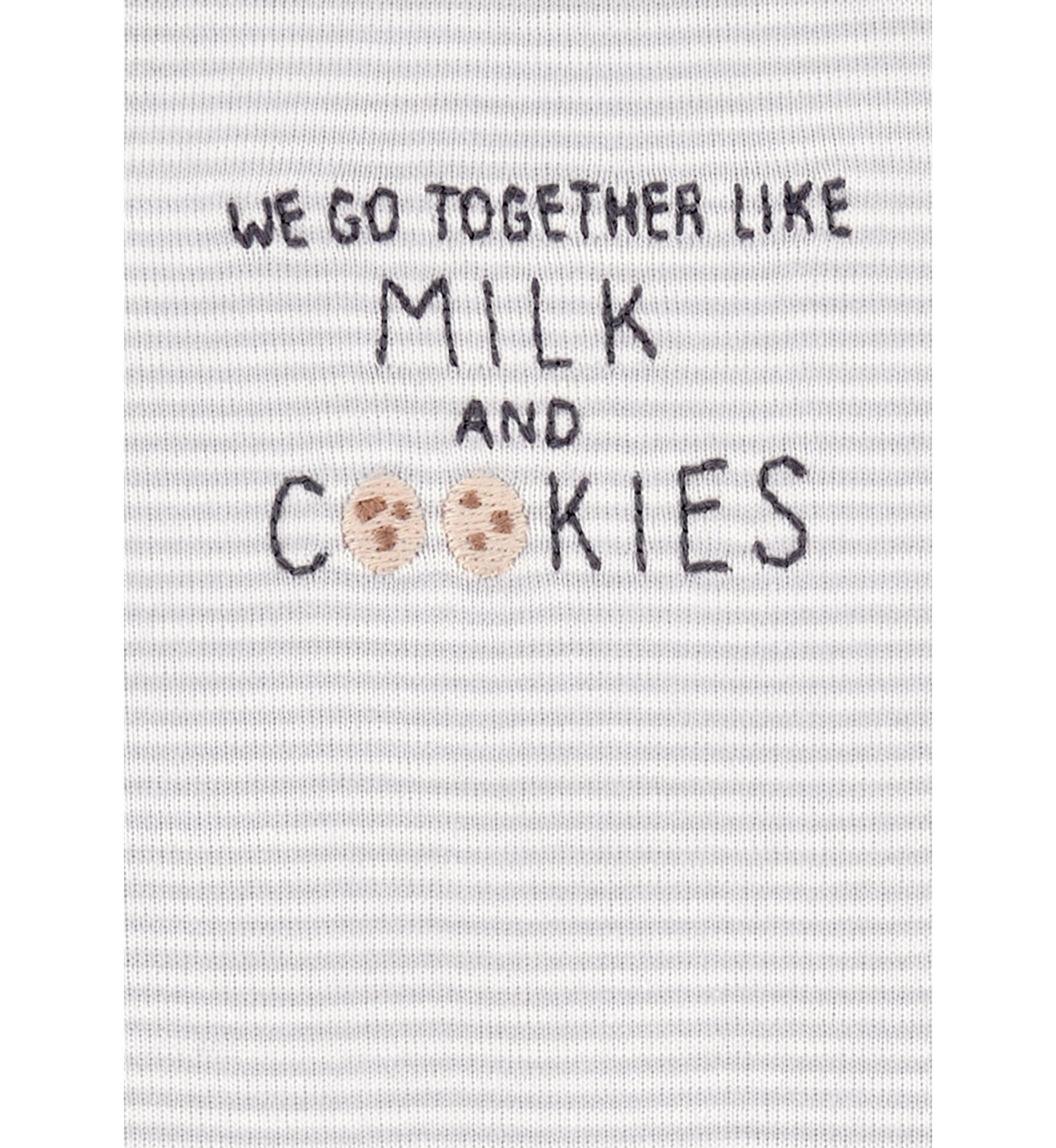 Baby 3 Piece Cookie Bodysuit Set