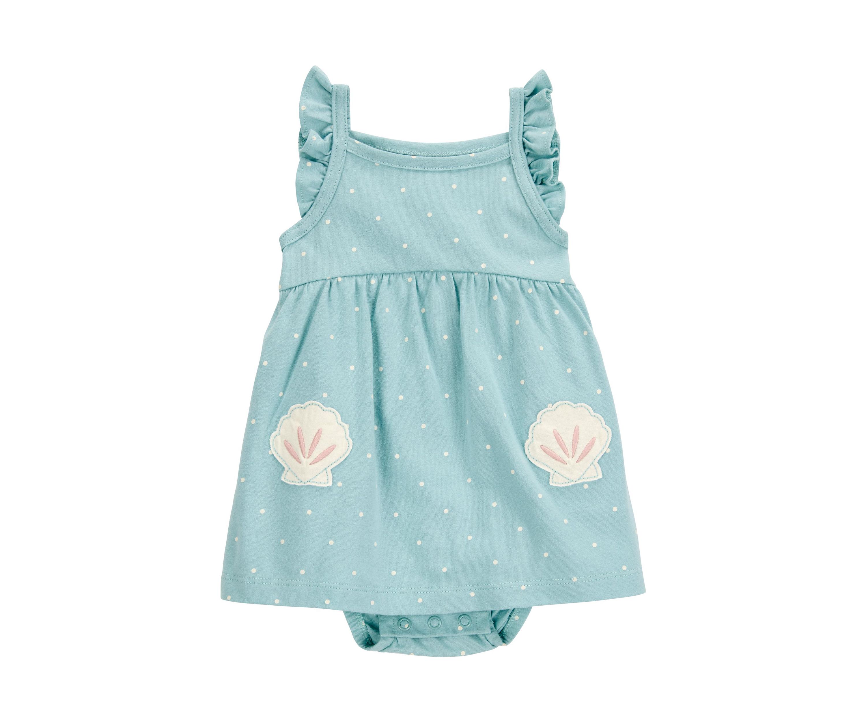 Baby Girls Seashell Sunsuit