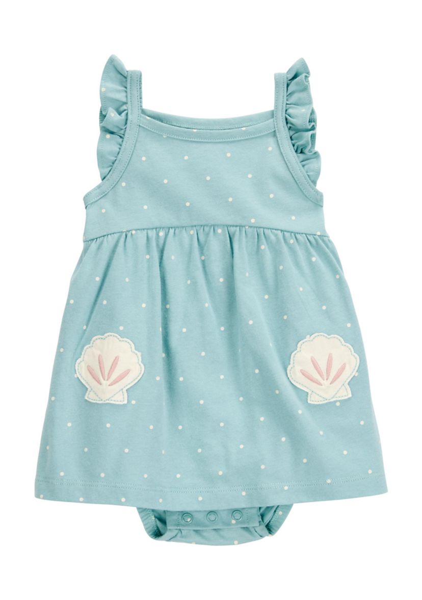 Baby Girls Seashell Sunsuit
